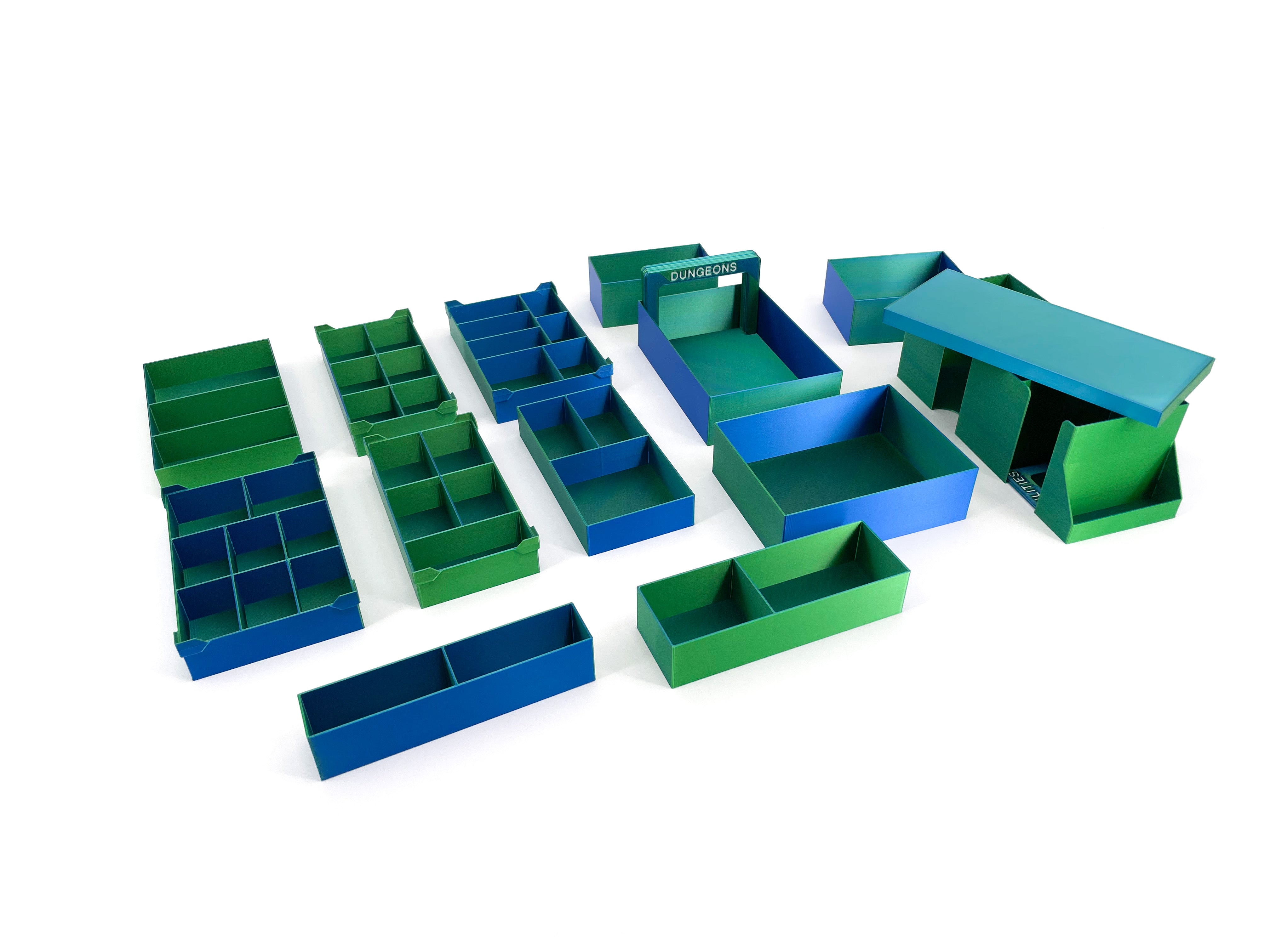 Sleeping Gods Shiny Board Game Insert Tinkering Paws