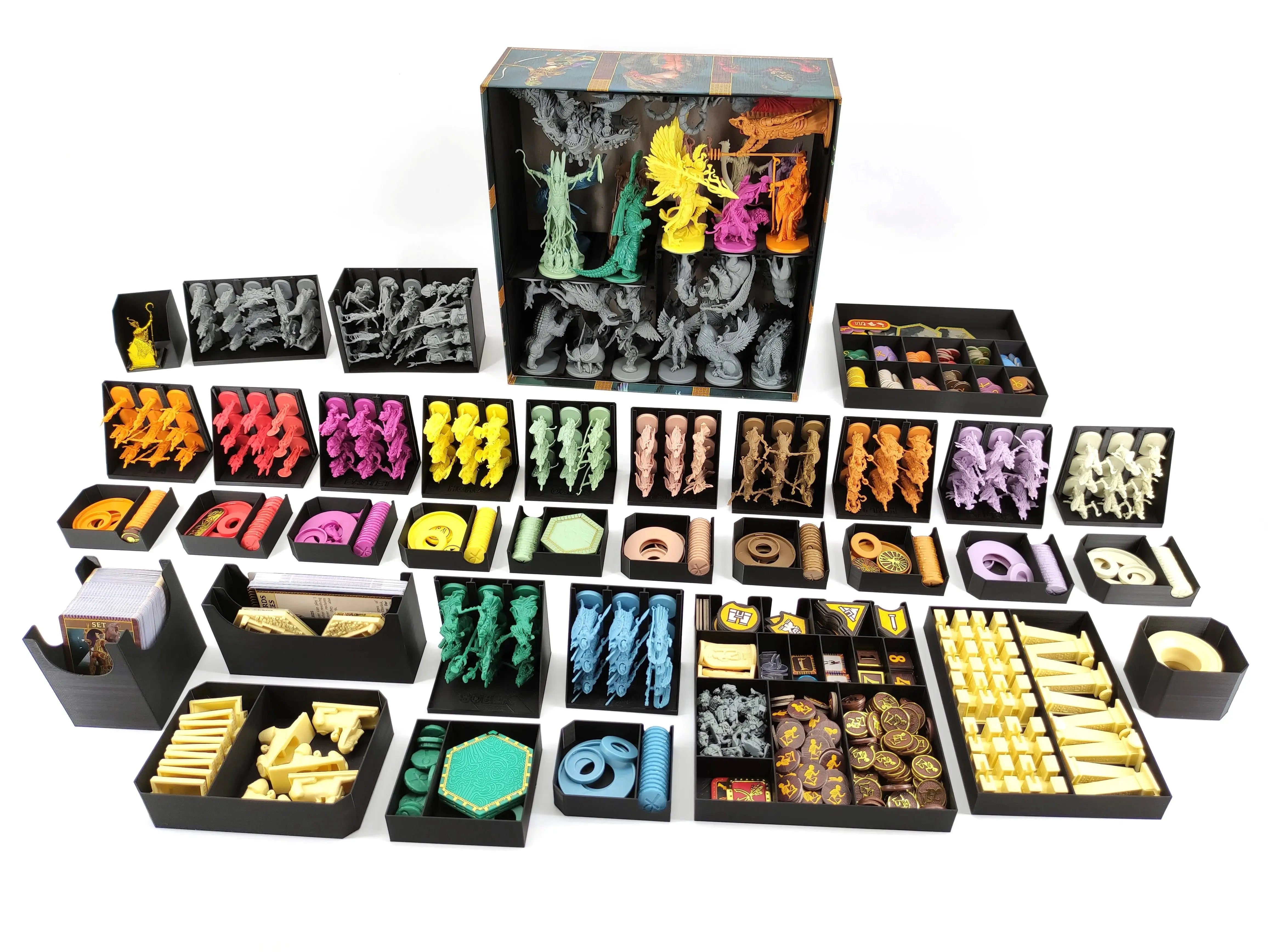 Ankh: Gods Of Egypt - Board Game Insert - Tinkering Paws Ankh: Gods Of Egypt - Board Game Insert - Tinkering Paws