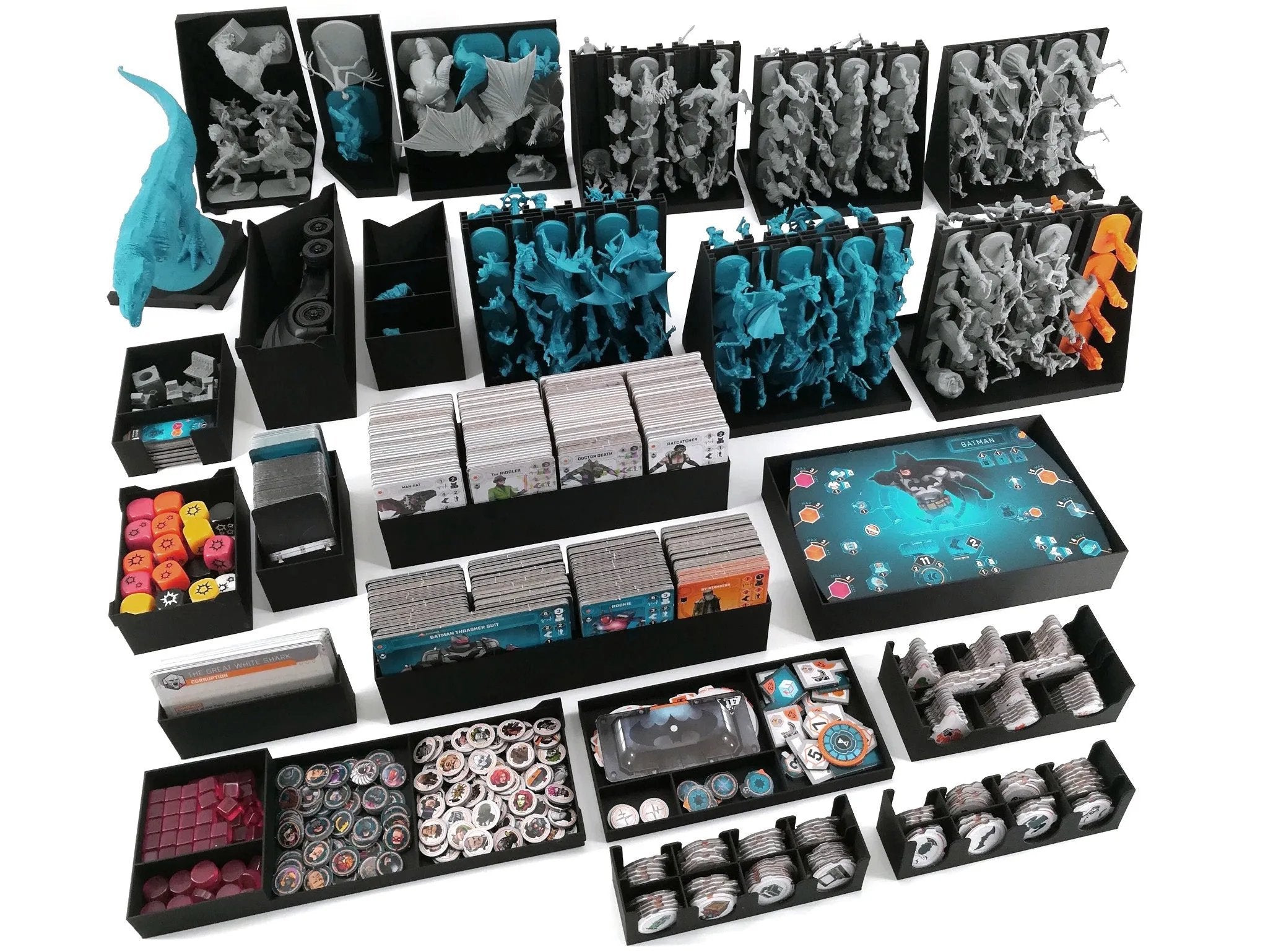 Batman Gotham City Chronicles - Board Game Insert - STL-files only