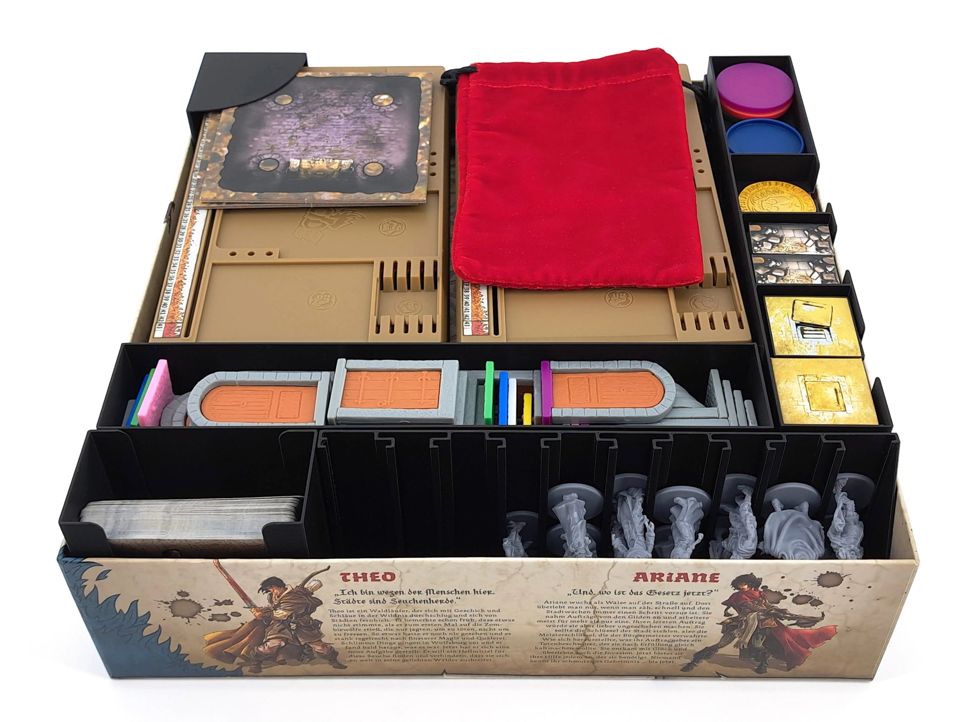 Zombicide: Black Plague - Board Game Insert - Tinkering Paws Tinkering Paws Zombicide: Black Plague - Board Game Insert - Tinkering Paws Tinkering Paws