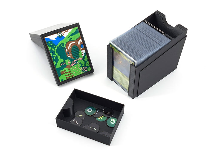 MTG Deck Box & Card Holder - Shire Tinkering Paws