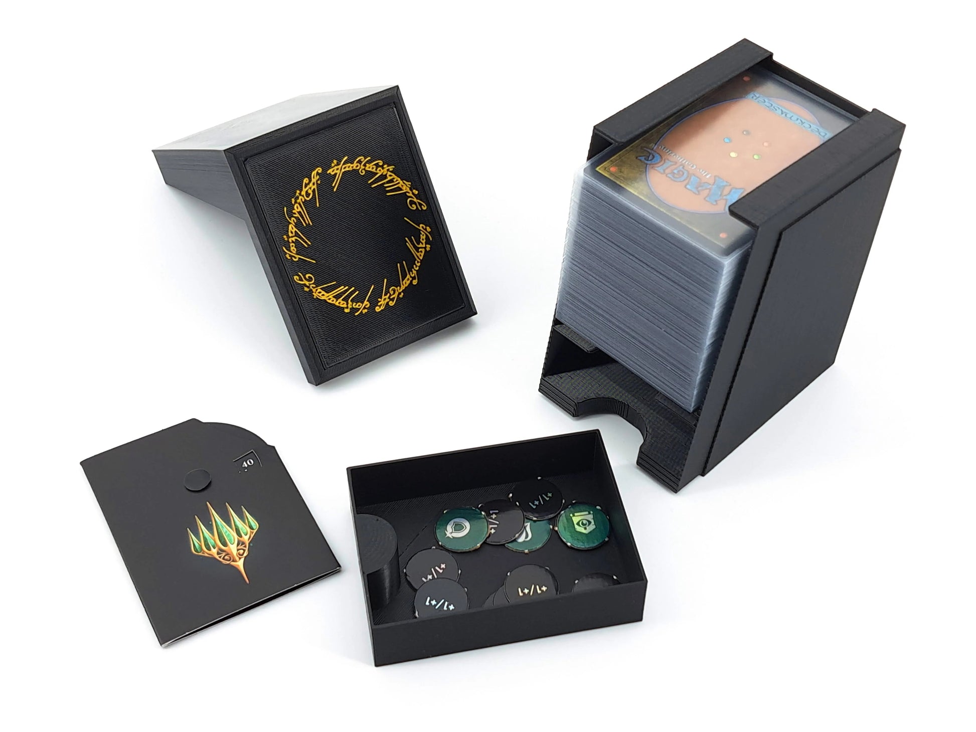 MTG Deck Box & Card Holder - Ring Tinkering Paws