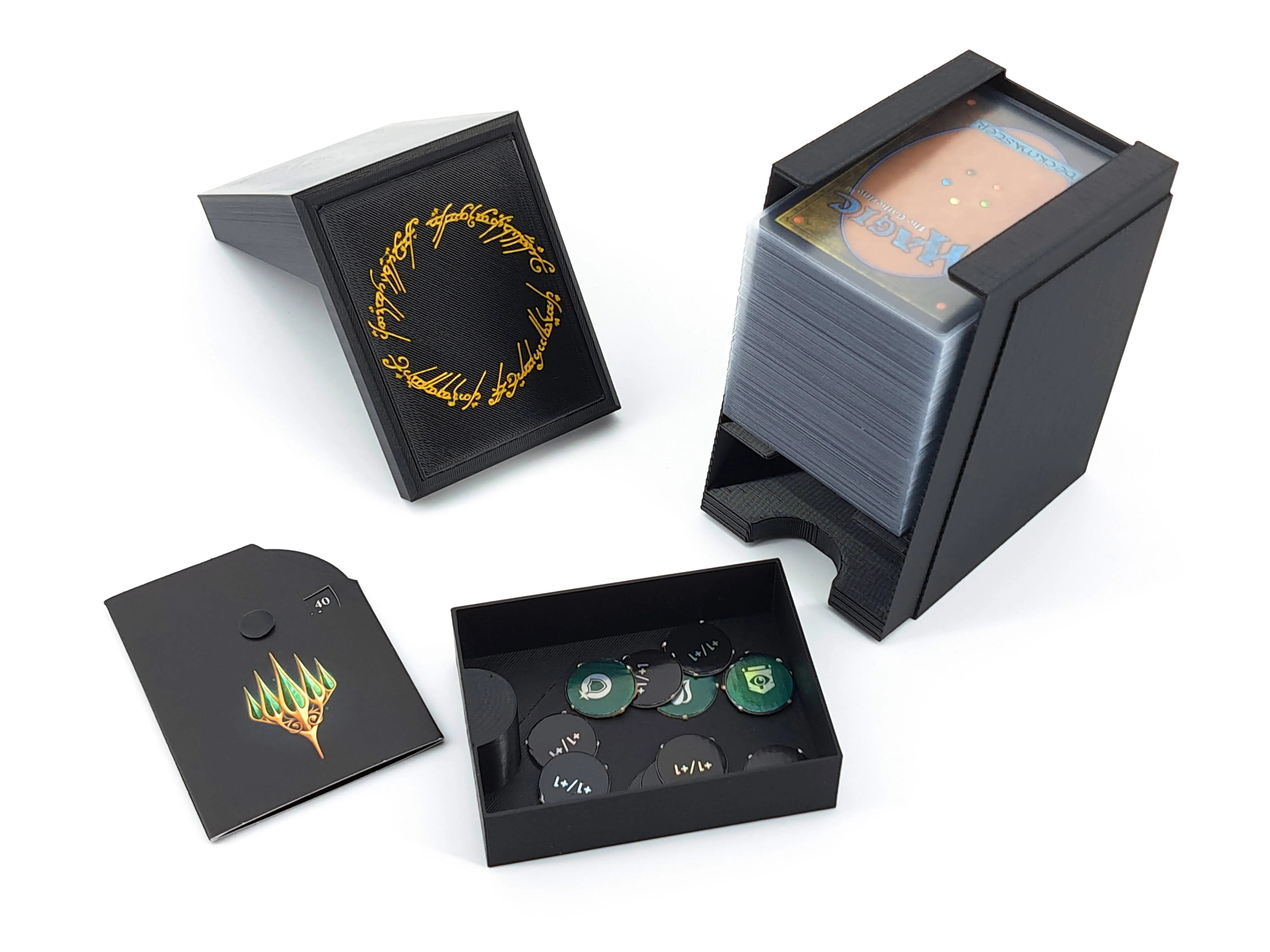 MTG Deck Box & Card Holder - Ring Tinkering Paws