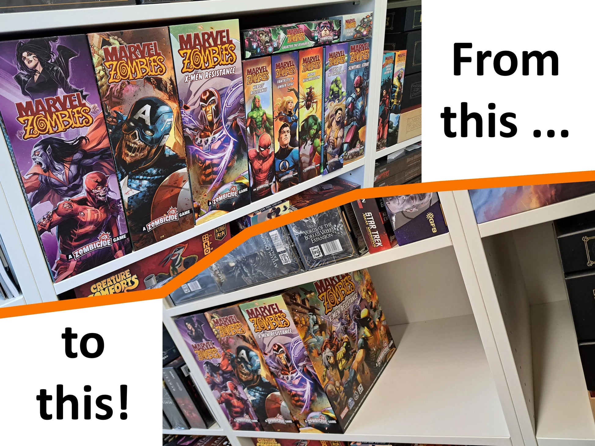 Marvel Zombies - Board Game Insert Tinkering Paws