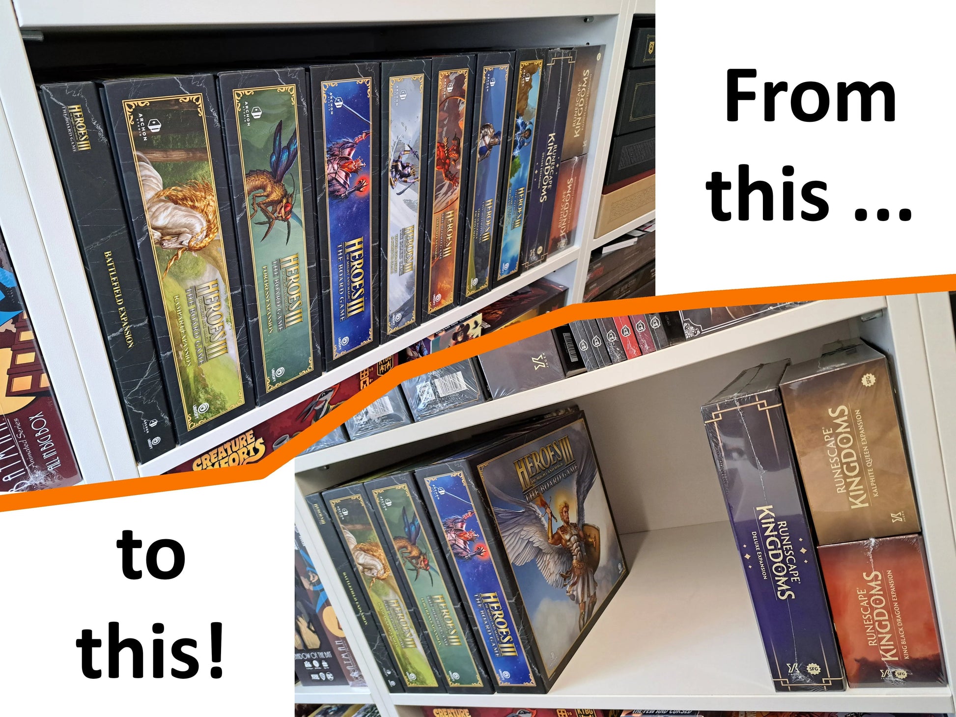 Heroes of Might and Magic III - Board Game Insert Tinkering Paws