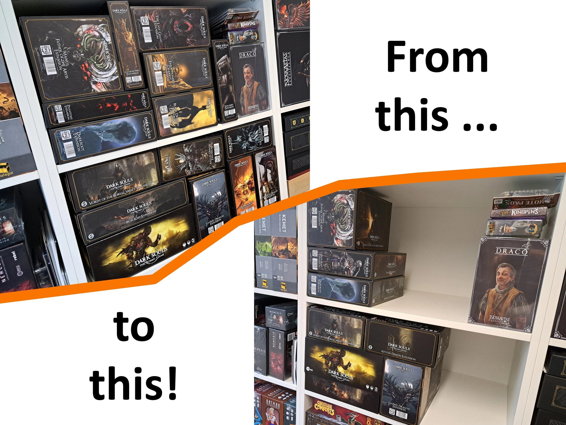 Dark Souls: The Board Game - Board Game Insert Tinkering Paws