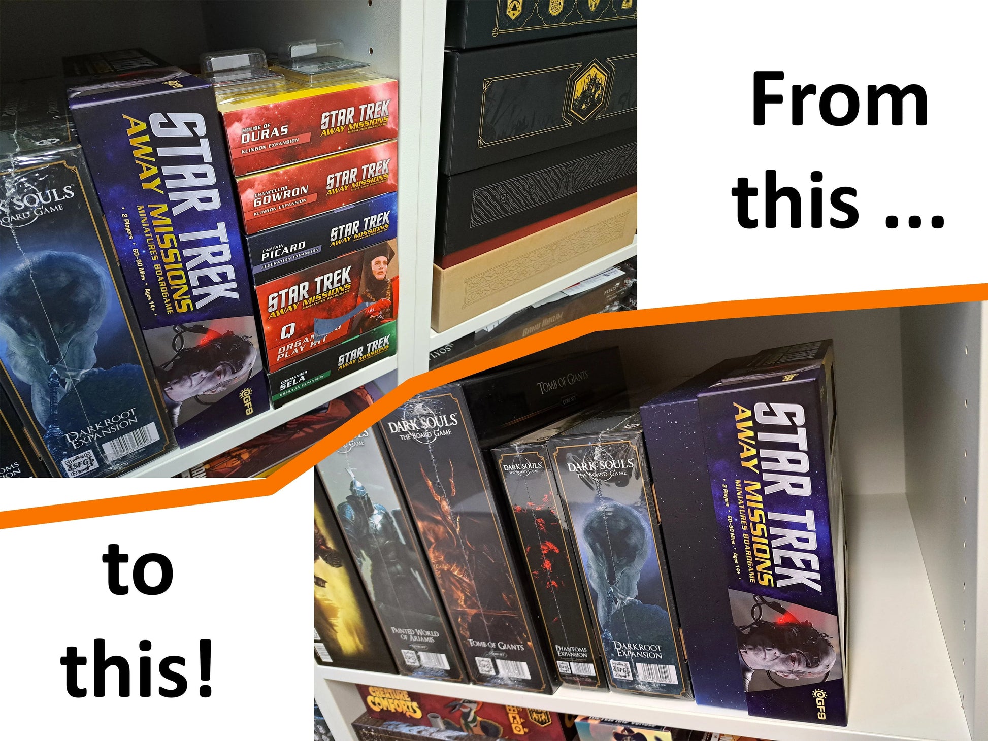 Star Trek: Away Missions - Board Game Insert Tinkering Paws