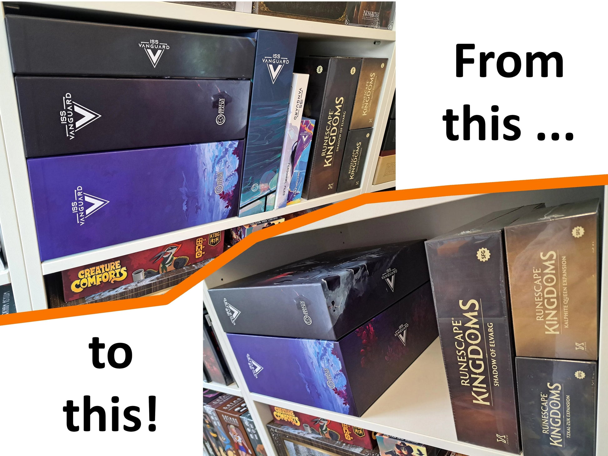 Tainted Grail: Kings of Ruin - Board Game Insert Tinkering Paws