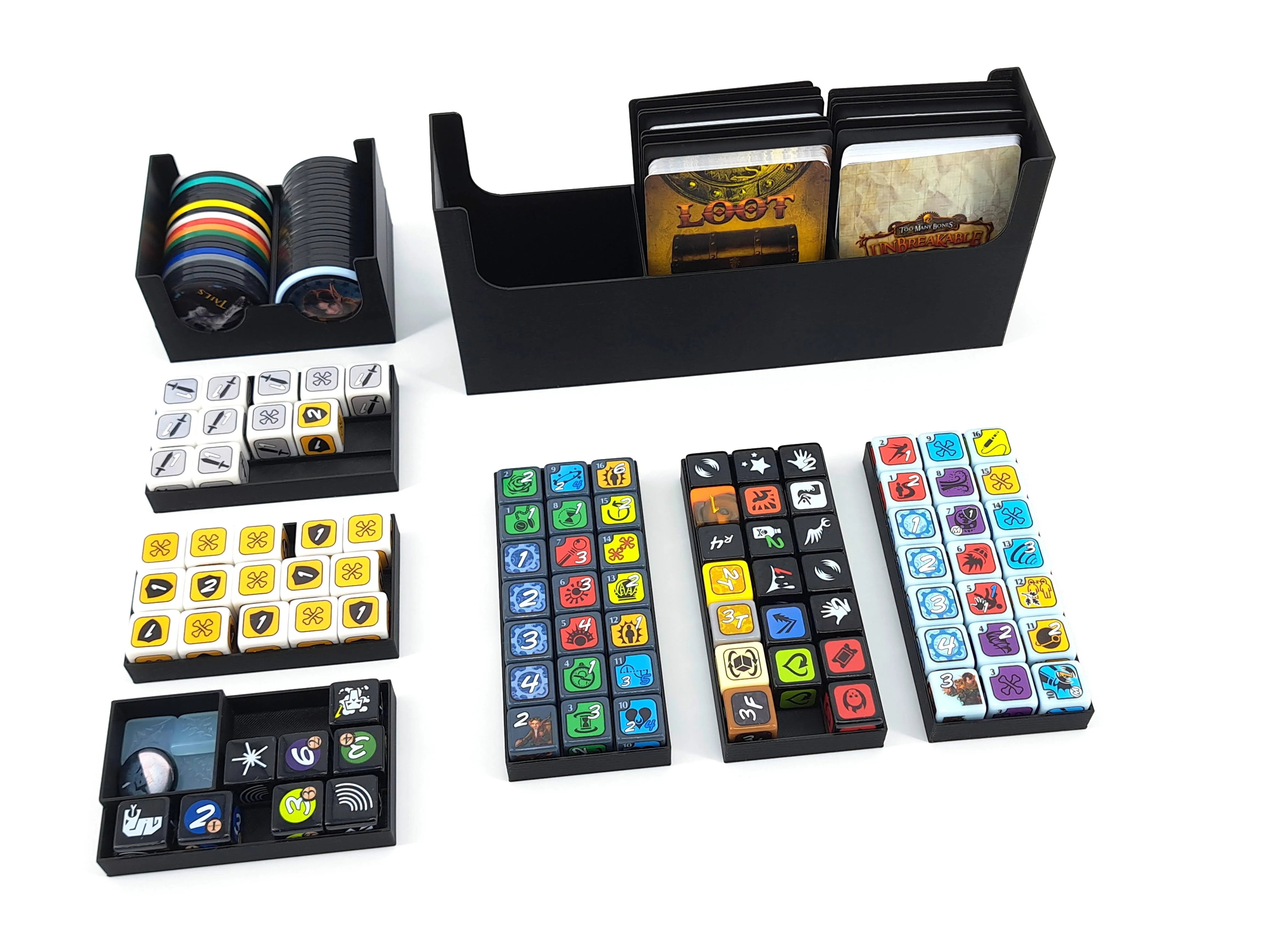 Too Many Bones - Unbreakable oder Undertow - Brettspiel-Einsatz