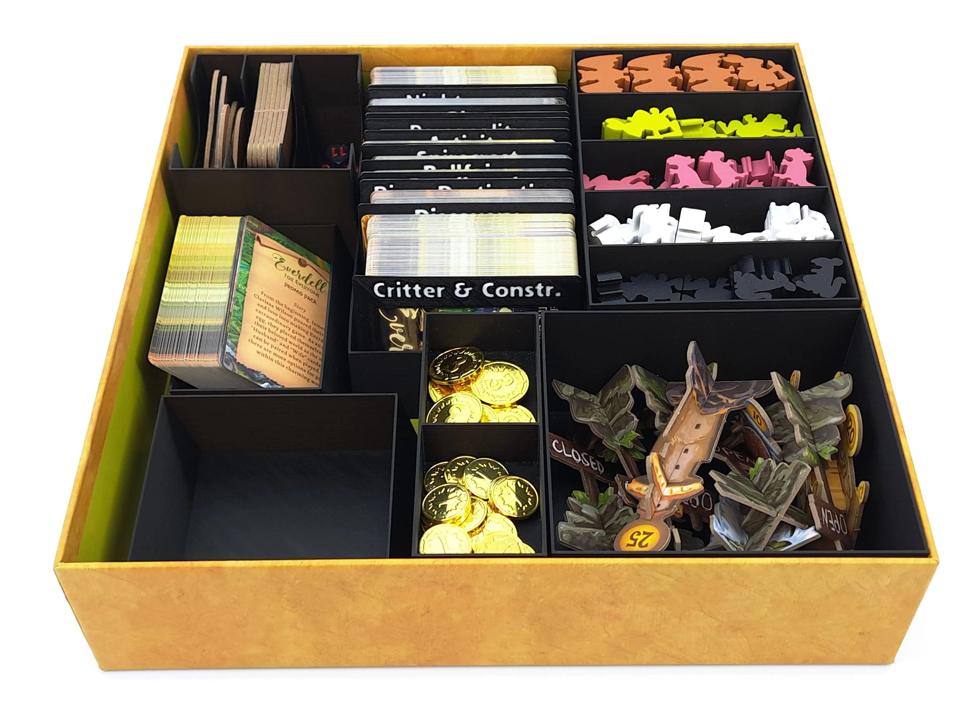 Everdell - Board Game Insert [New Version] - Inofficial Product Tinkering Paws