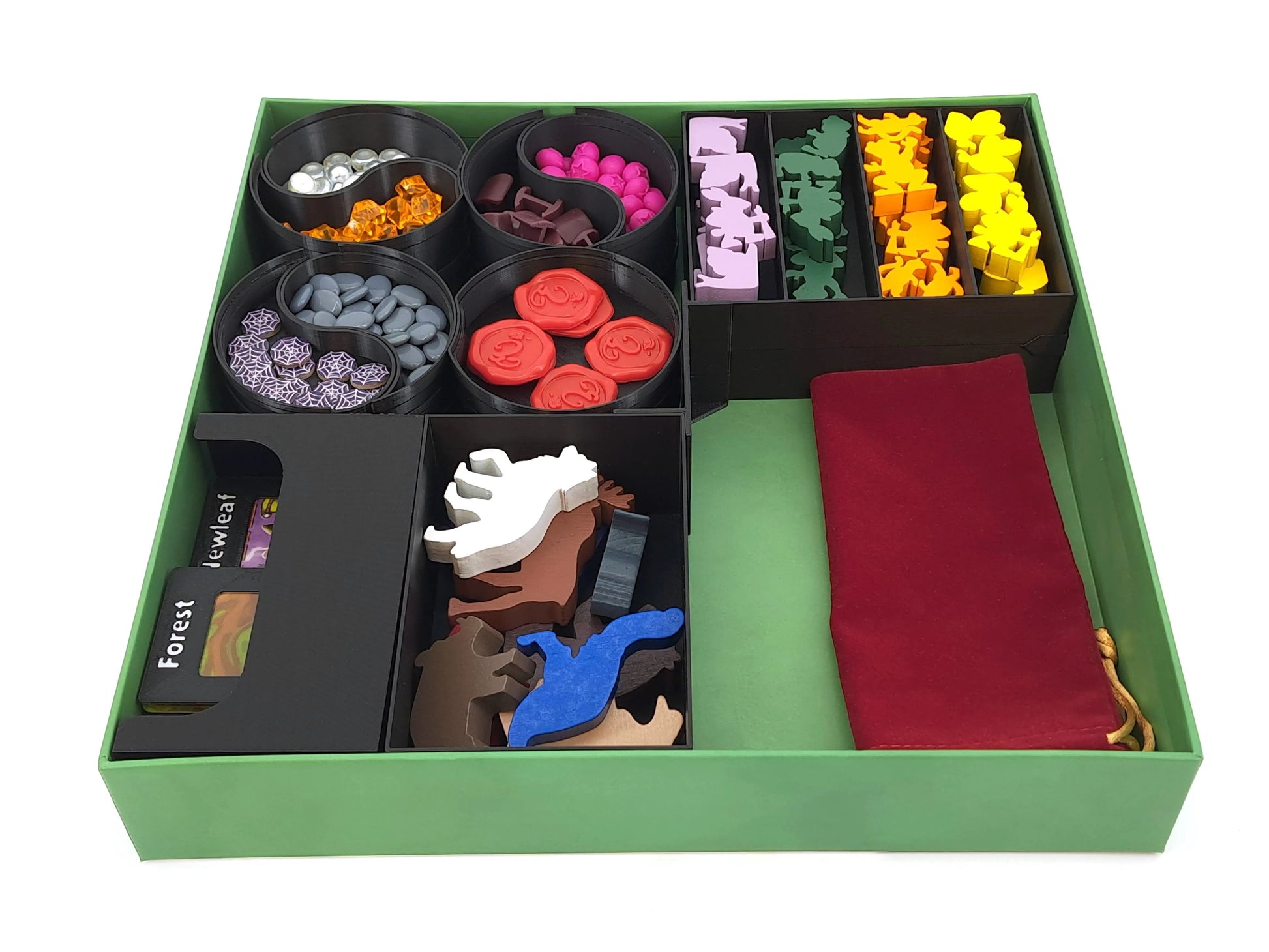 Everdell - Board Game Insert - Mistwood & Newleaf Upgrade Pack - Inofficial Product Tinkering Paws