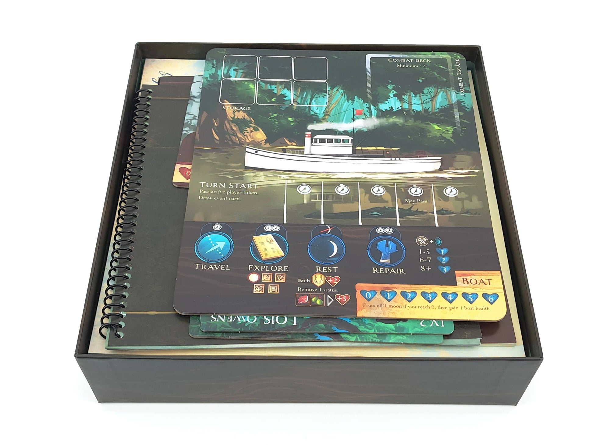 Sleeping Gods: Primeval Peril - Board Game Insert Tinkering Paws