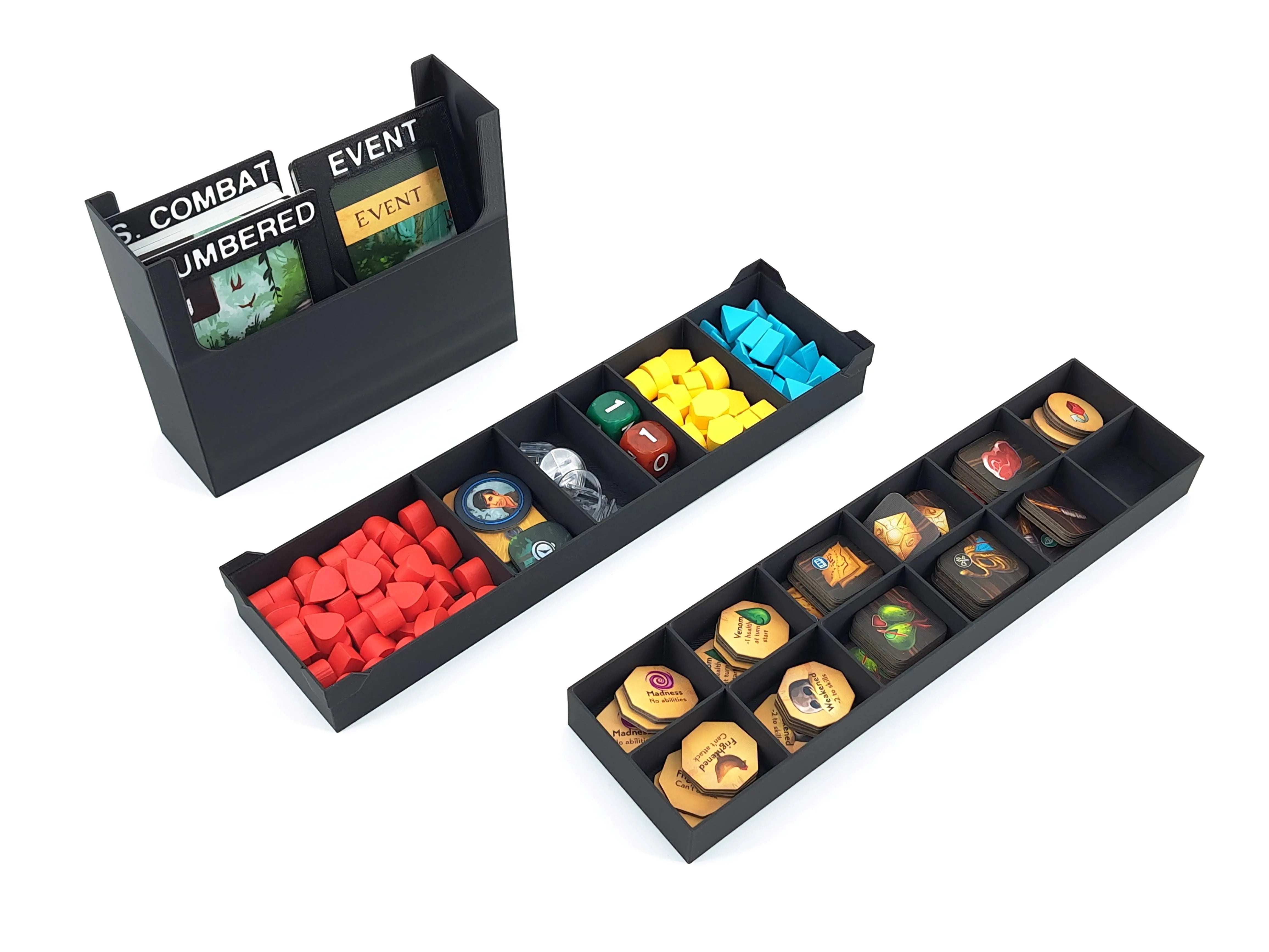 Sleeping Gods: Primeval Peril - Board Game Insert Tinkering Paws