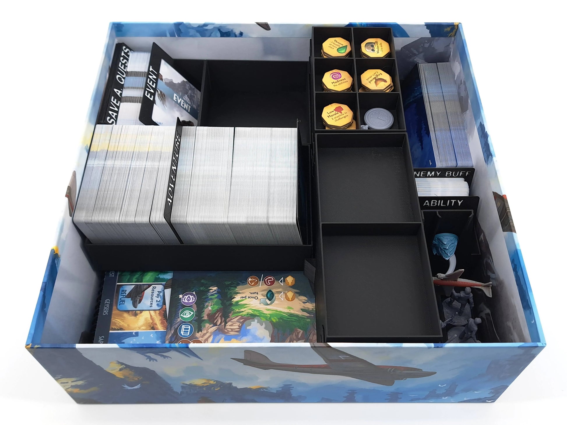 Sleeping Gods: Distant Skies - Board Game Insert Tinkering Paws