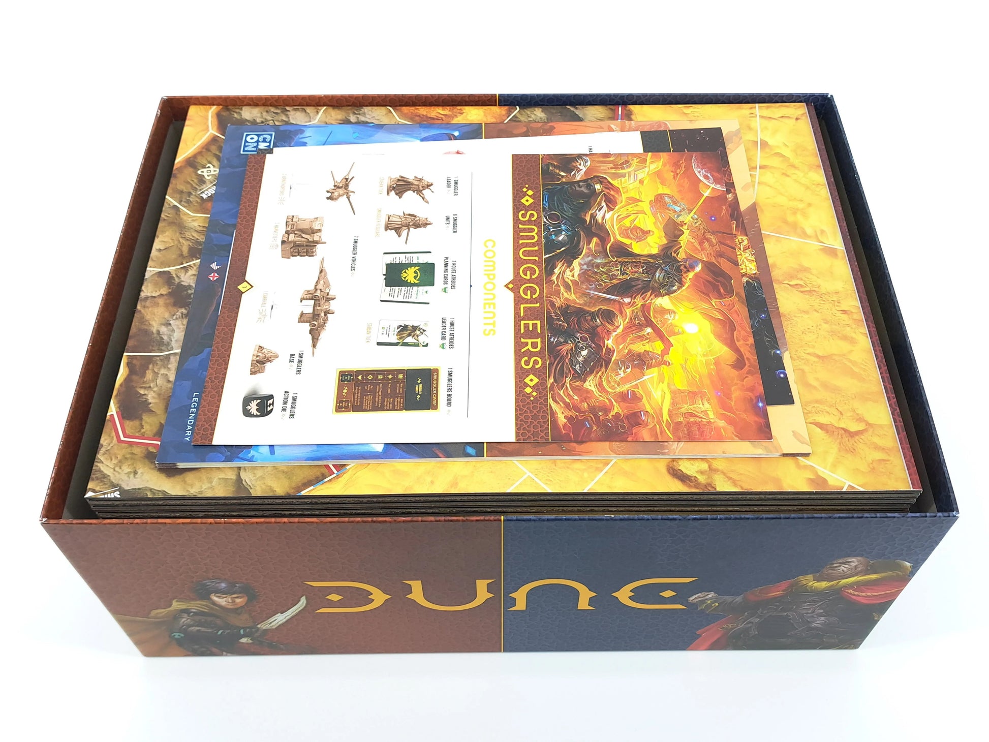 dune war for arrakis card sleeves Dune: War for Arrakis - Board Game Insert