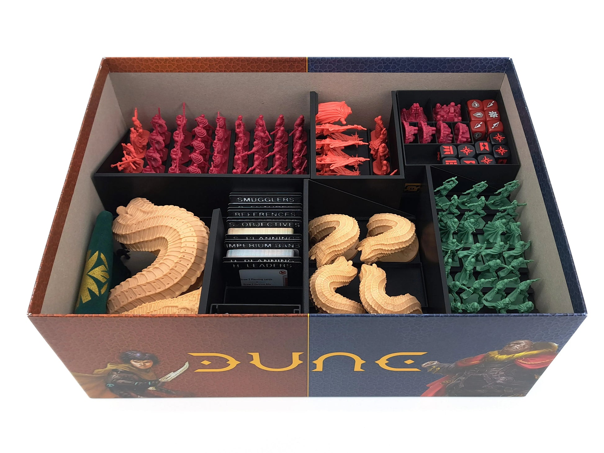 Dune: War for Arrakis - Board Game Insert - Tinkering Paws Tinkering Paws Dune: War for Arrakis - Board Game Insert - Tinkering Paws Tinkering Paws