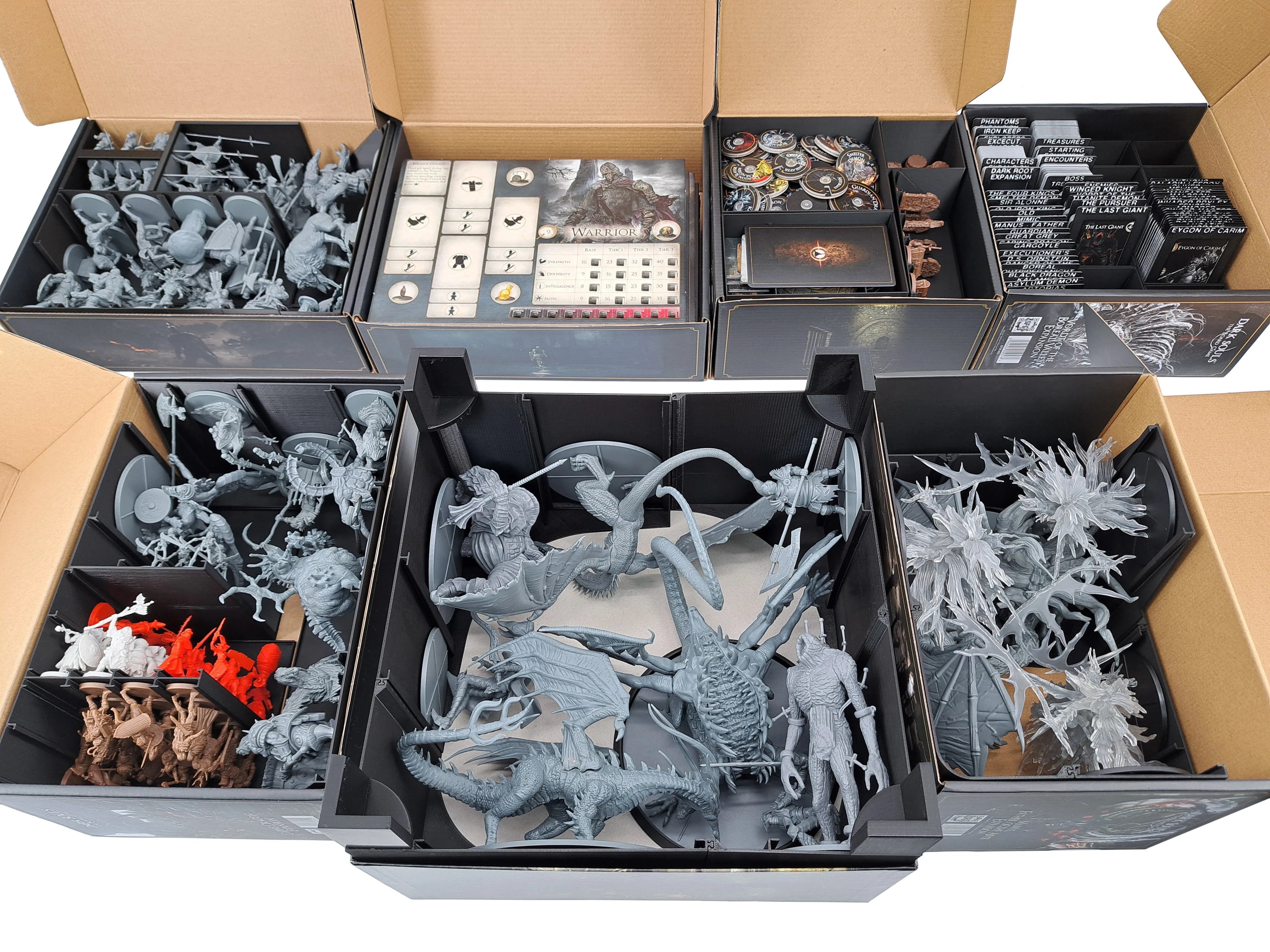 Dark Souls: The Board Game - Board Game Insert - STL-FILES ONLY