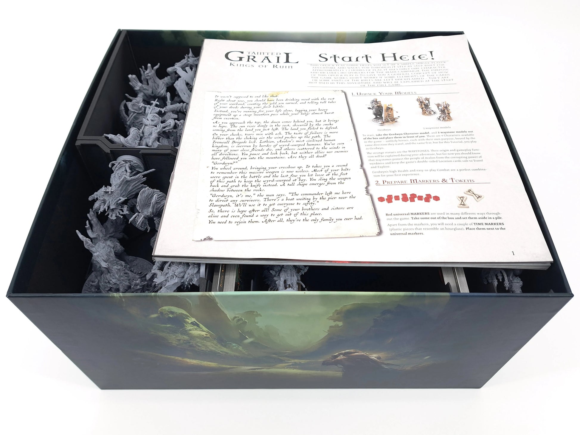 Tainted Grail: Kings of Ruin - Board Game Insert Tinkering Paws