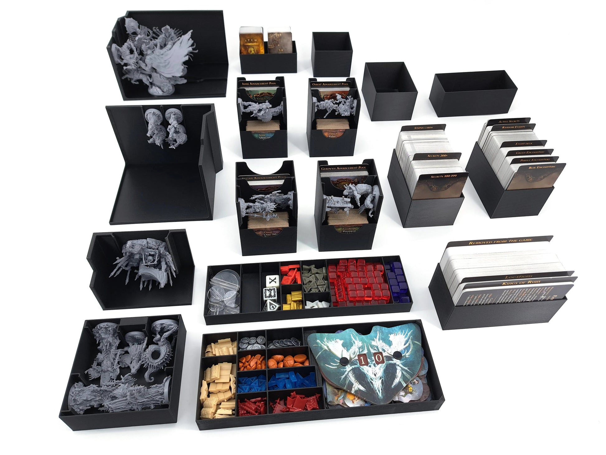 Tainted Grail: Kings of Ruin - Board Game Insert Tinkering Paws