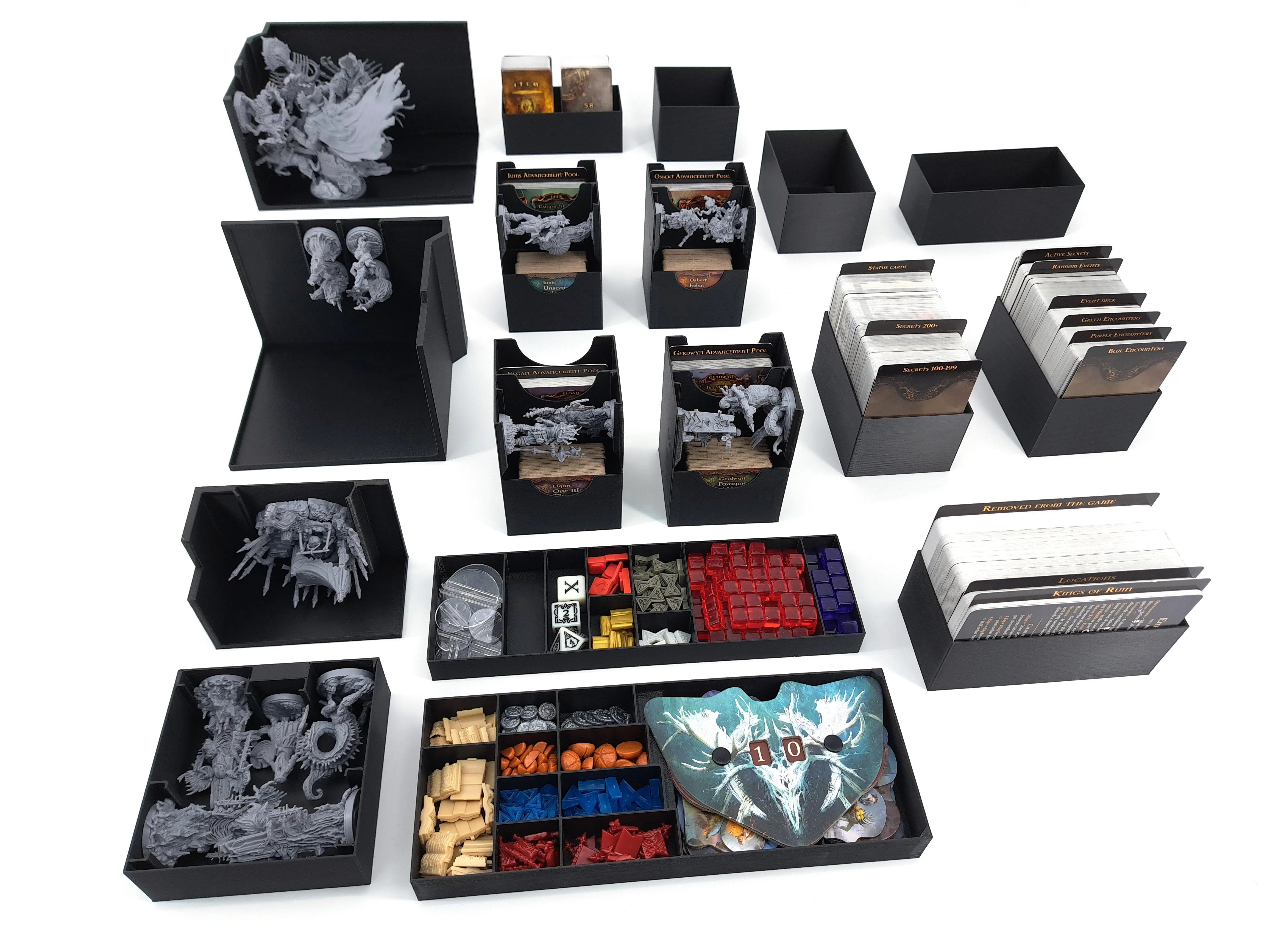 Tainted Grail: Kings of Ruin - Board Game Insert Tinkering Paws