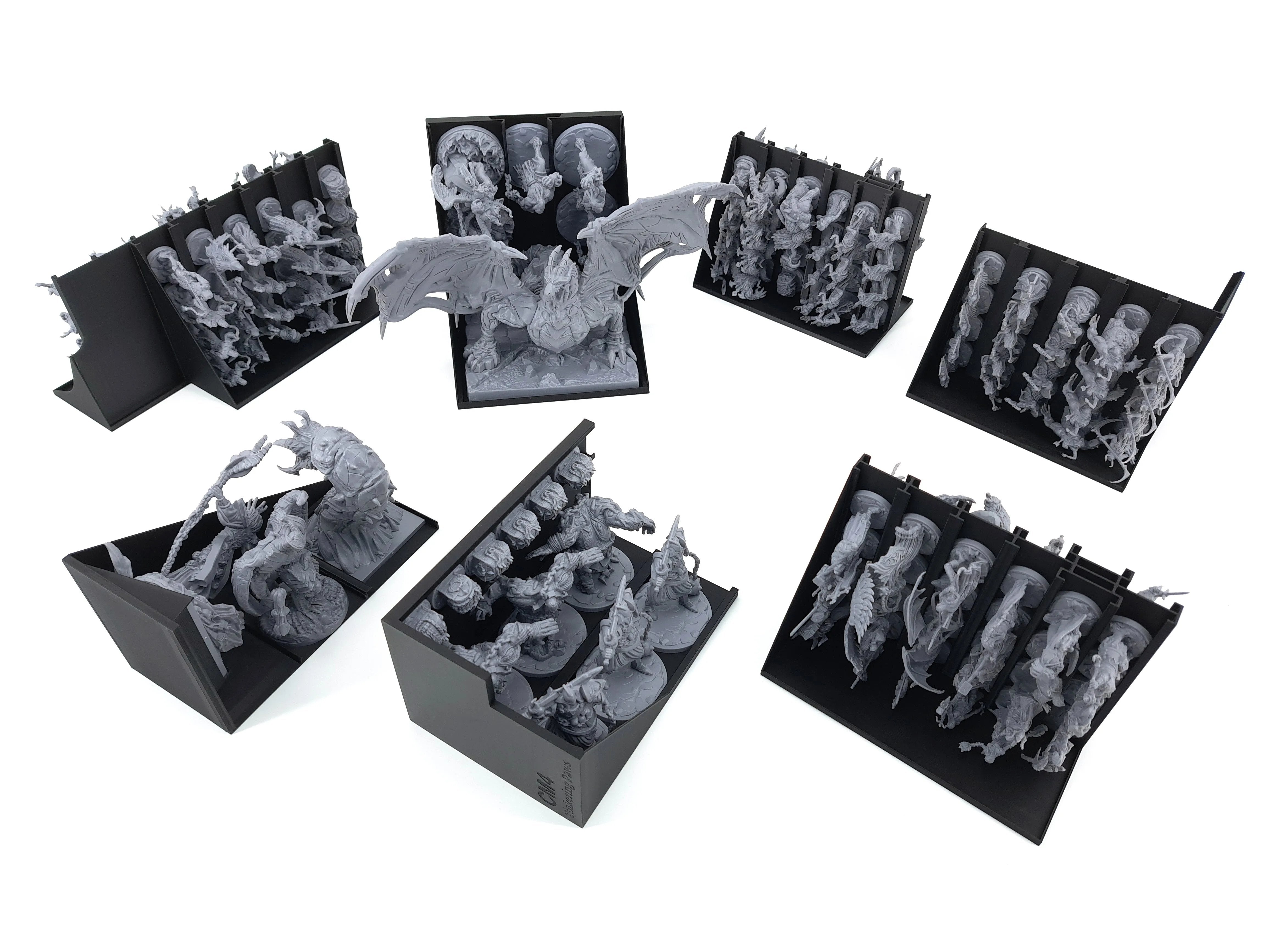 Chronicles of Drunagor: Age of Darkness - Board Game Insert - STL-FILES ONLY