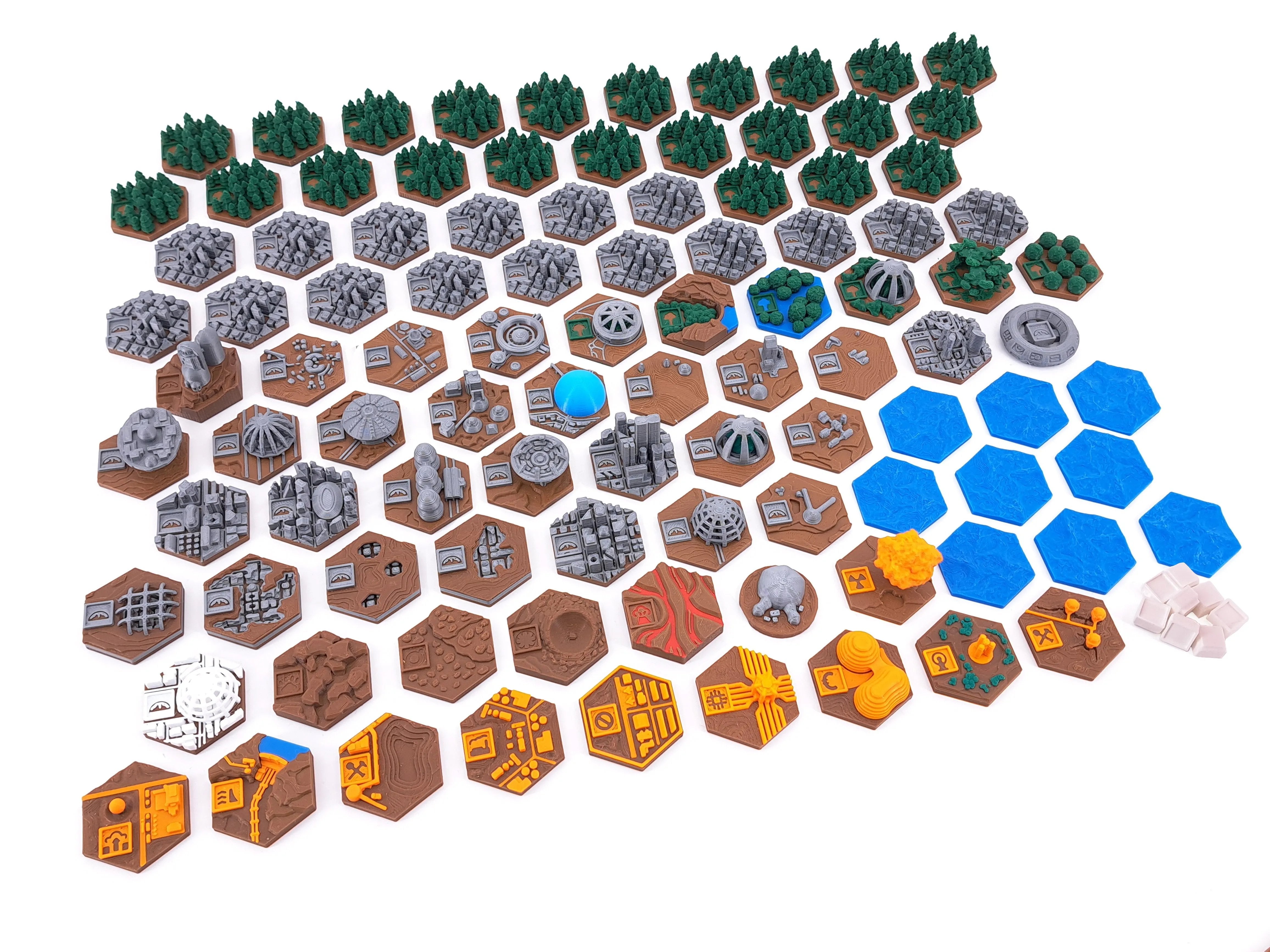 Terraforming Mars - 97 Tiles Pack