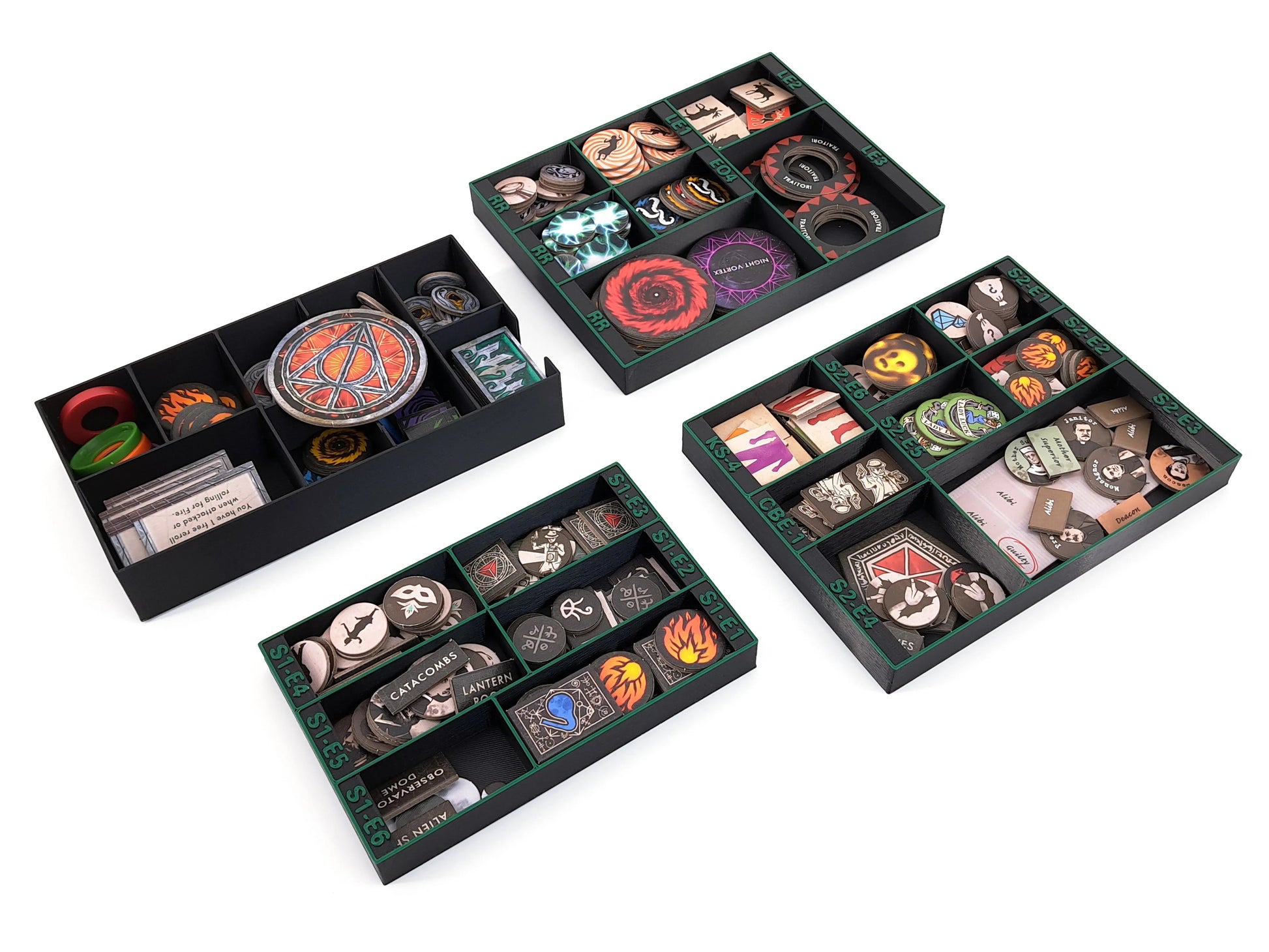 Cthulhu: Death May Die - Season 1 & 2 - Board Game Insert - Tinkering Paws Tinkering Paws Cthulhu: Death May Die - Season 1 & 2 - Board Game Insert - Tinkering Paws Tinkering Paws