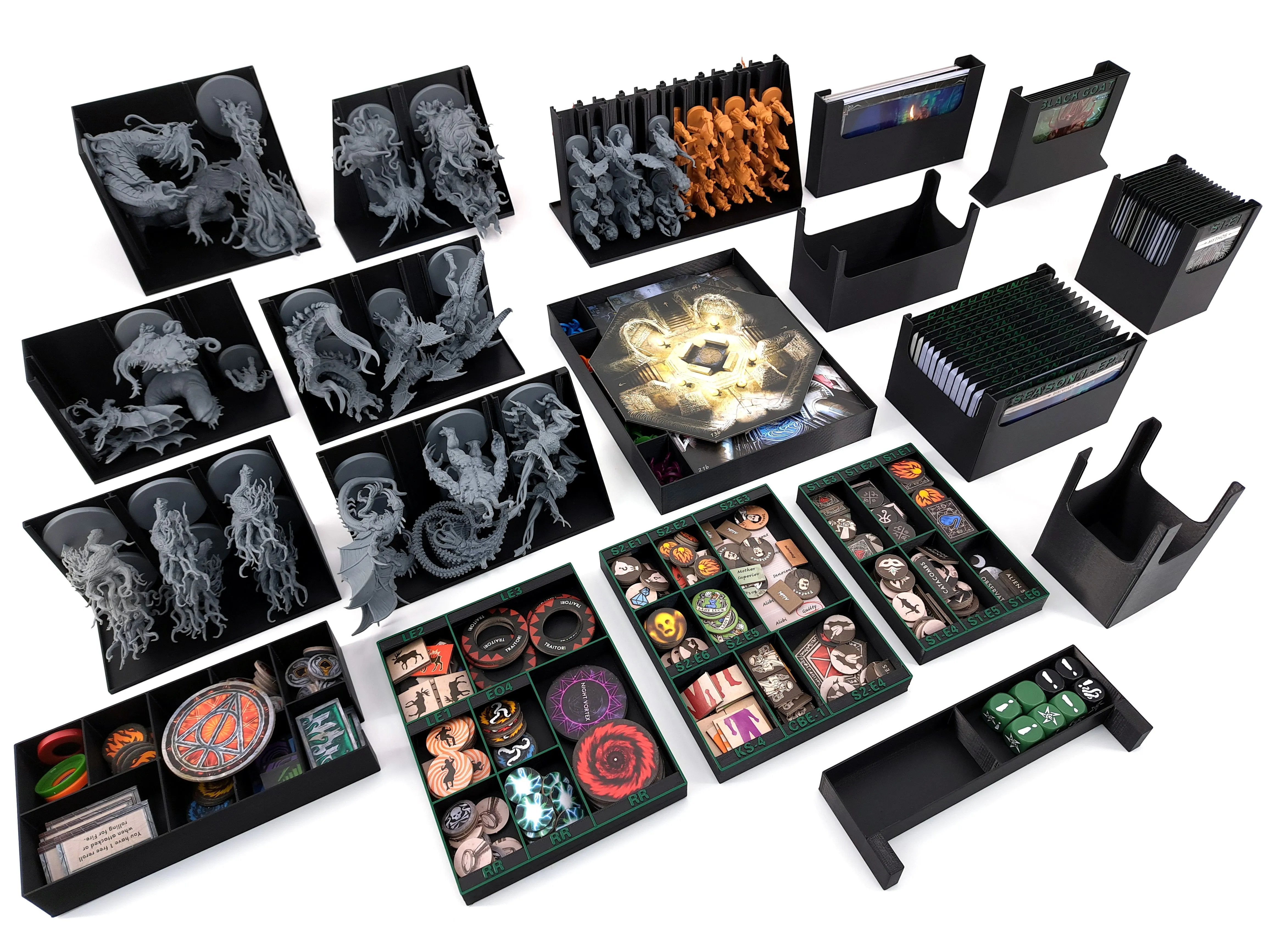 Cthulhu: Death May Die - Season 1 & 2 - Brettspiel-Einsatz