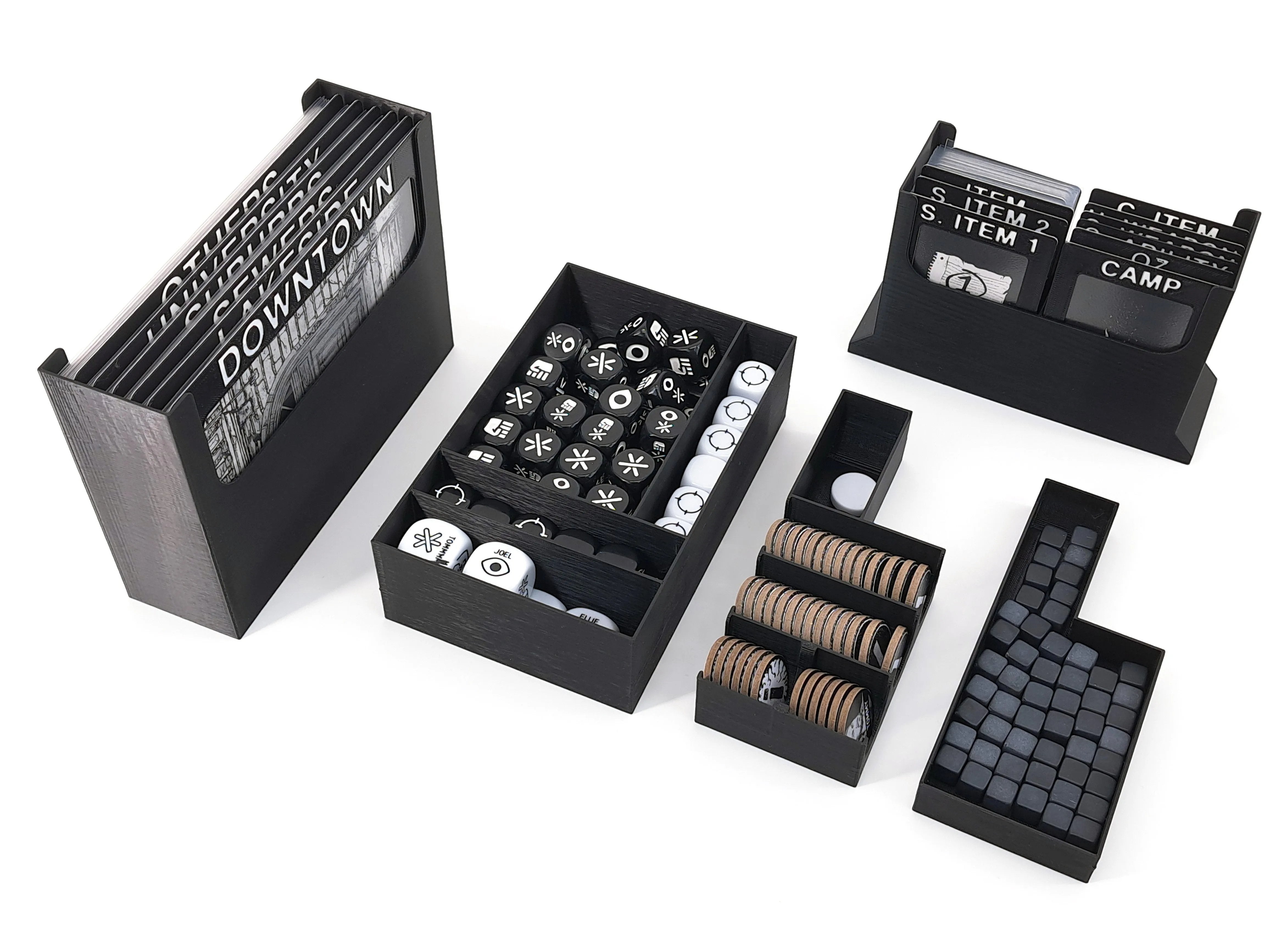 The Last of Us: Escape the Dark - Board Game Insert - STL-FILES ONLY