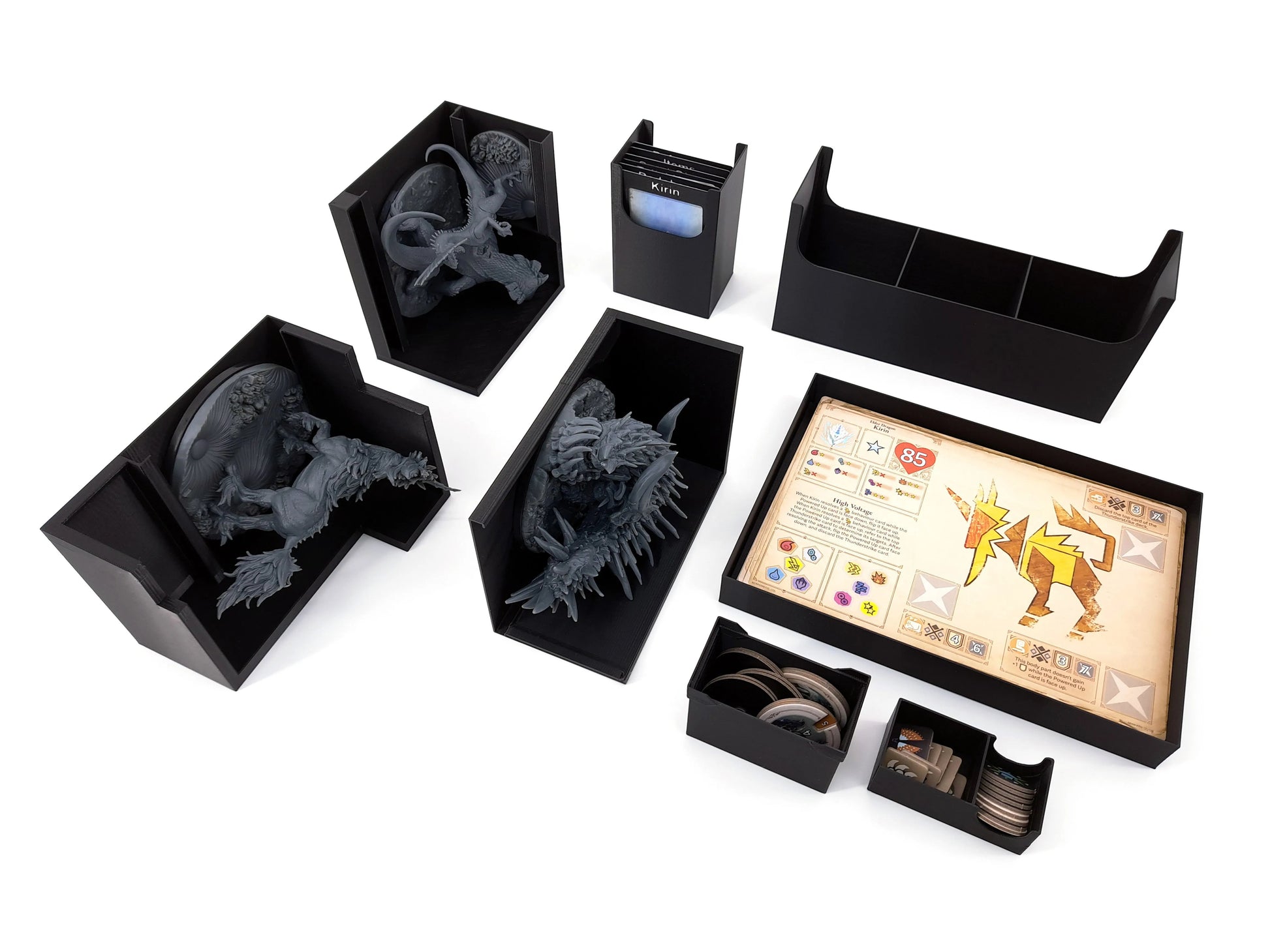monster hunter world board game card sleeves Monster Hunter World - Board Game Insert