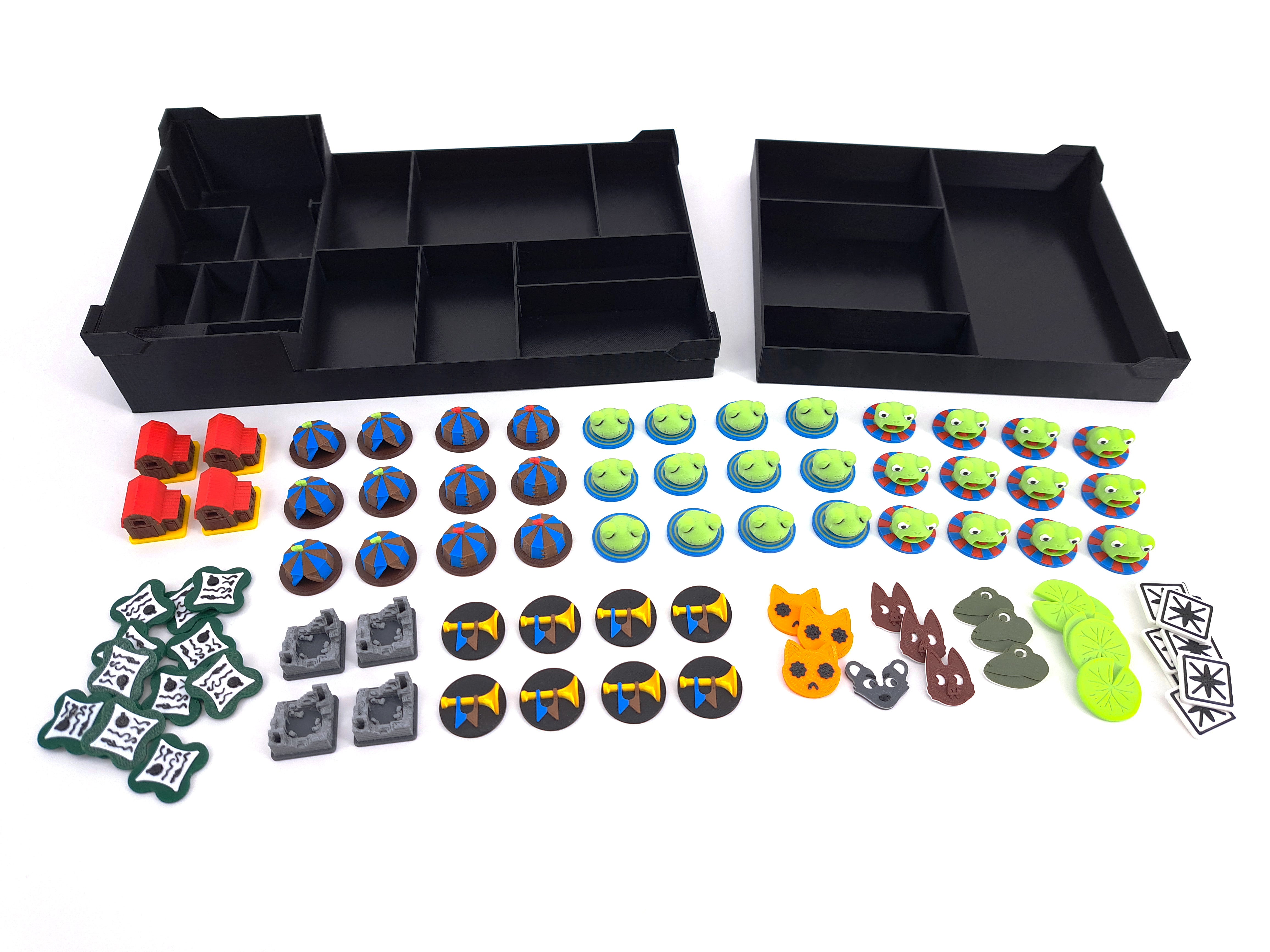 Root - Homeland - 3D-Tokens - 88 Pieces
