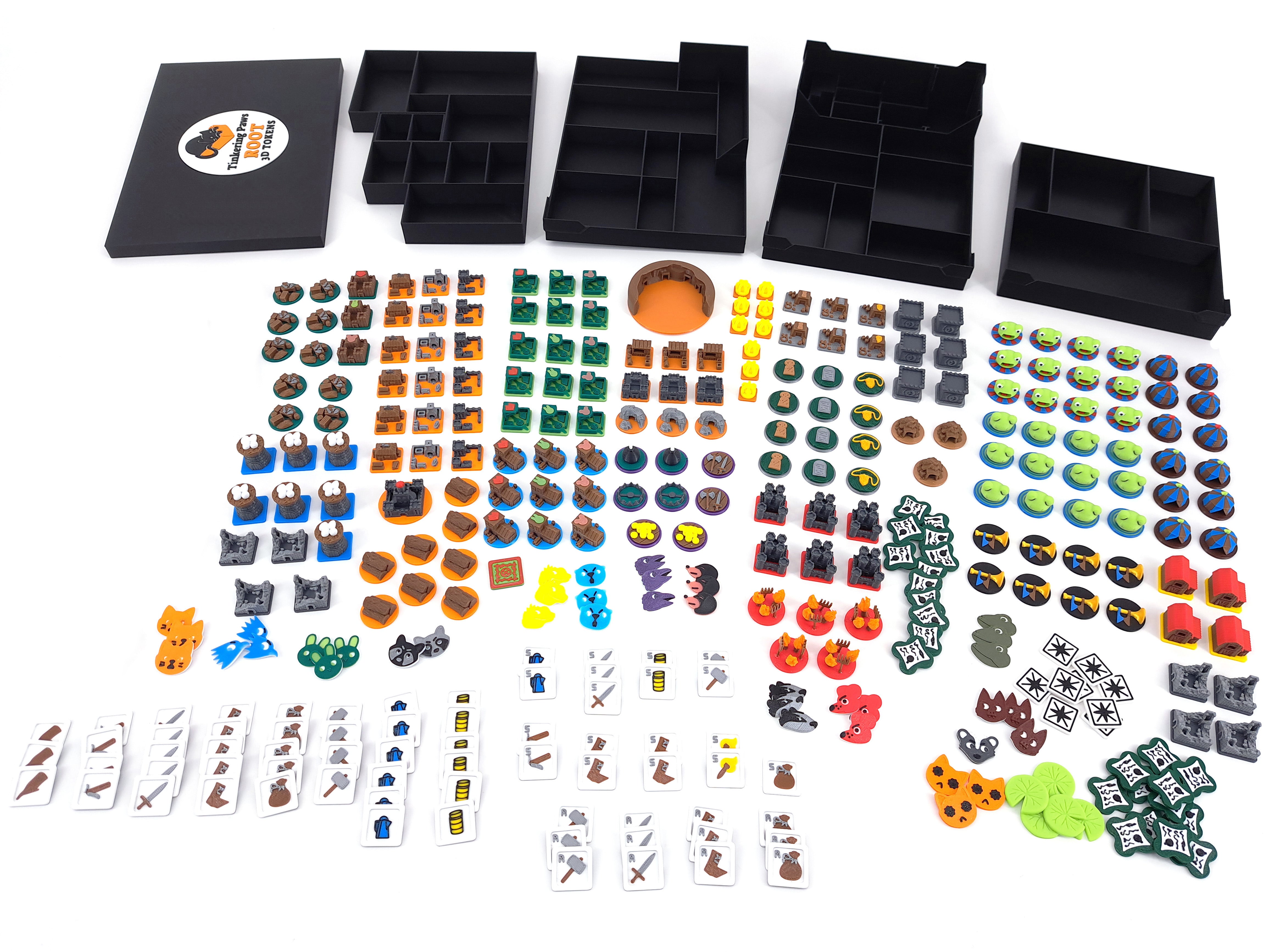 Root - Full Set - 3D-Tokens - 347 Pieces
