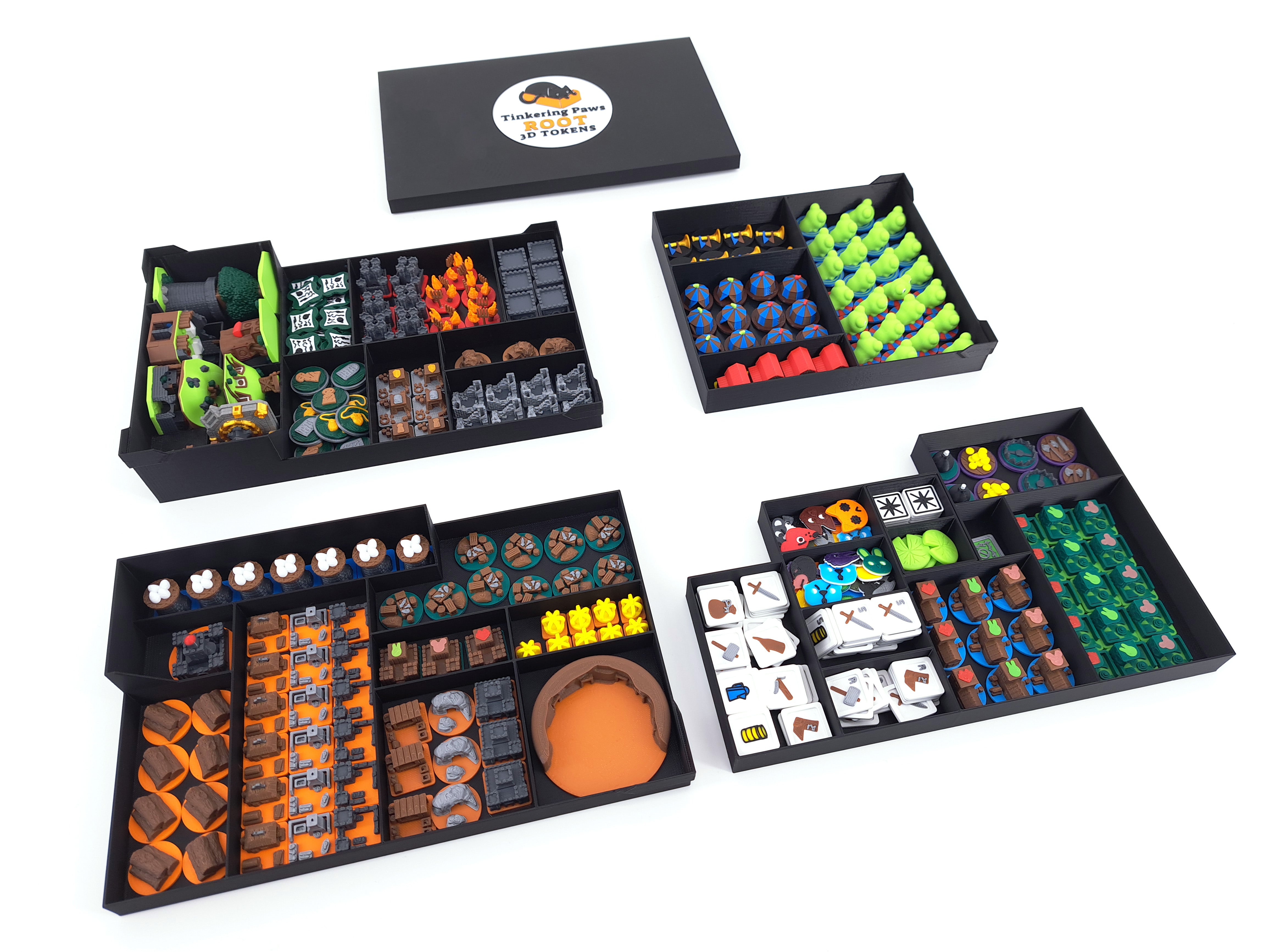 Root - Aufbewahrungsbox - 3D-Token
