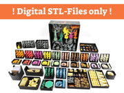 Ankh: Gods Of Egypt - Board Game Insert - STL-FILES ONLY