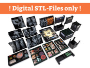 Cthulhu: Death May Die - Season 1 & 2 - Board Game Insert - STL-FILES ONLY