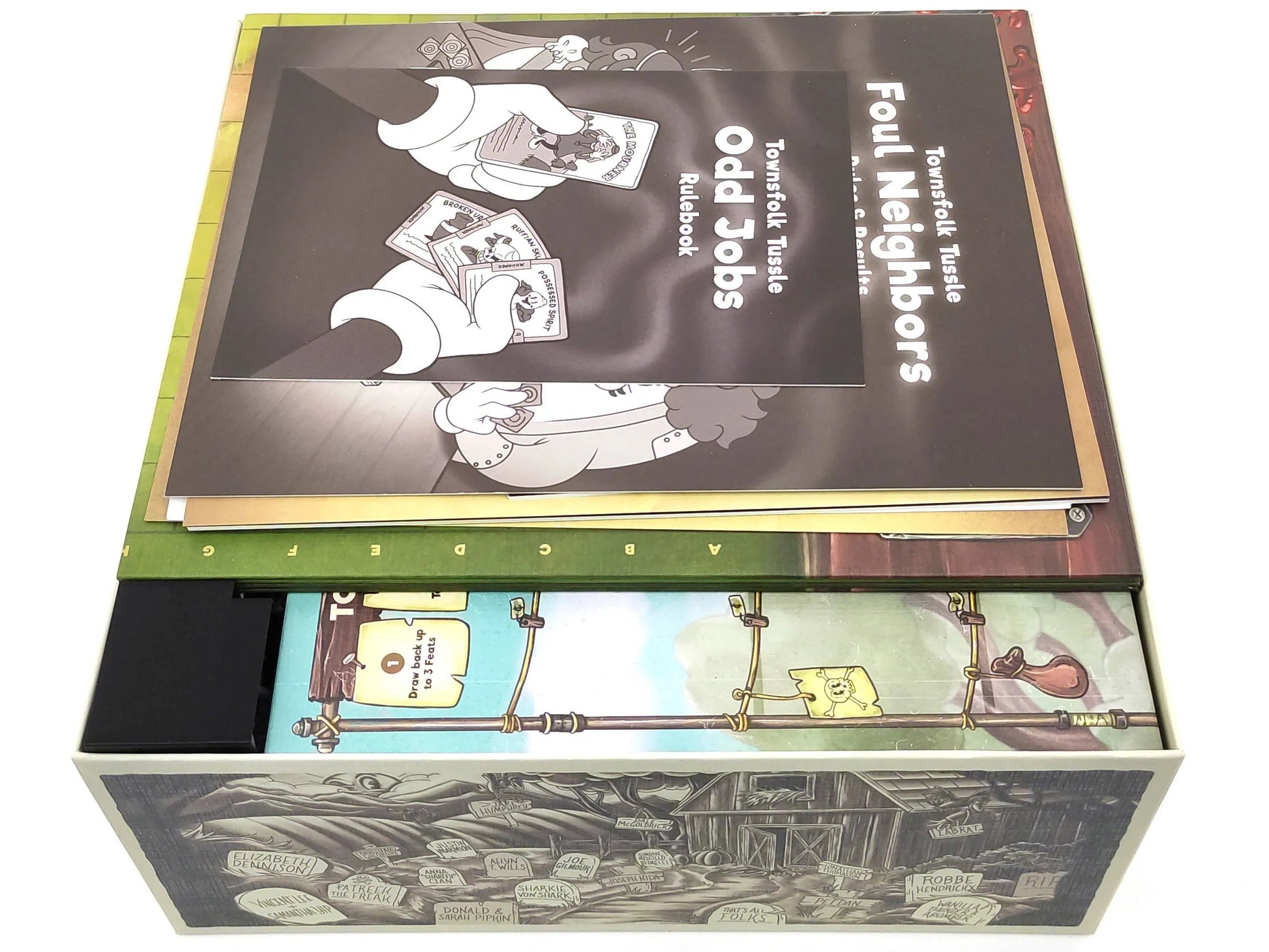 townsfolk tussle card sleeves Townsfolk Tussle - Board Game Insert