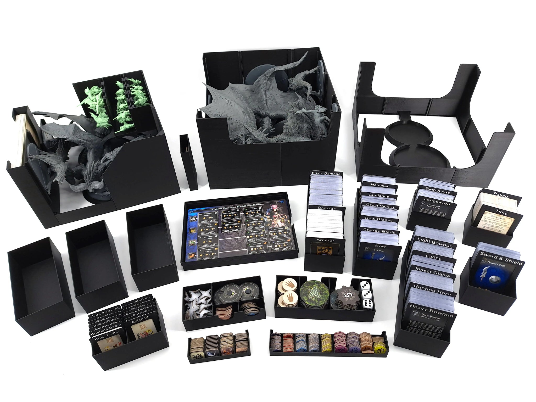 Monster Hunter World - Board Game Insert - Tinkering Paws – Tinkering Paws®