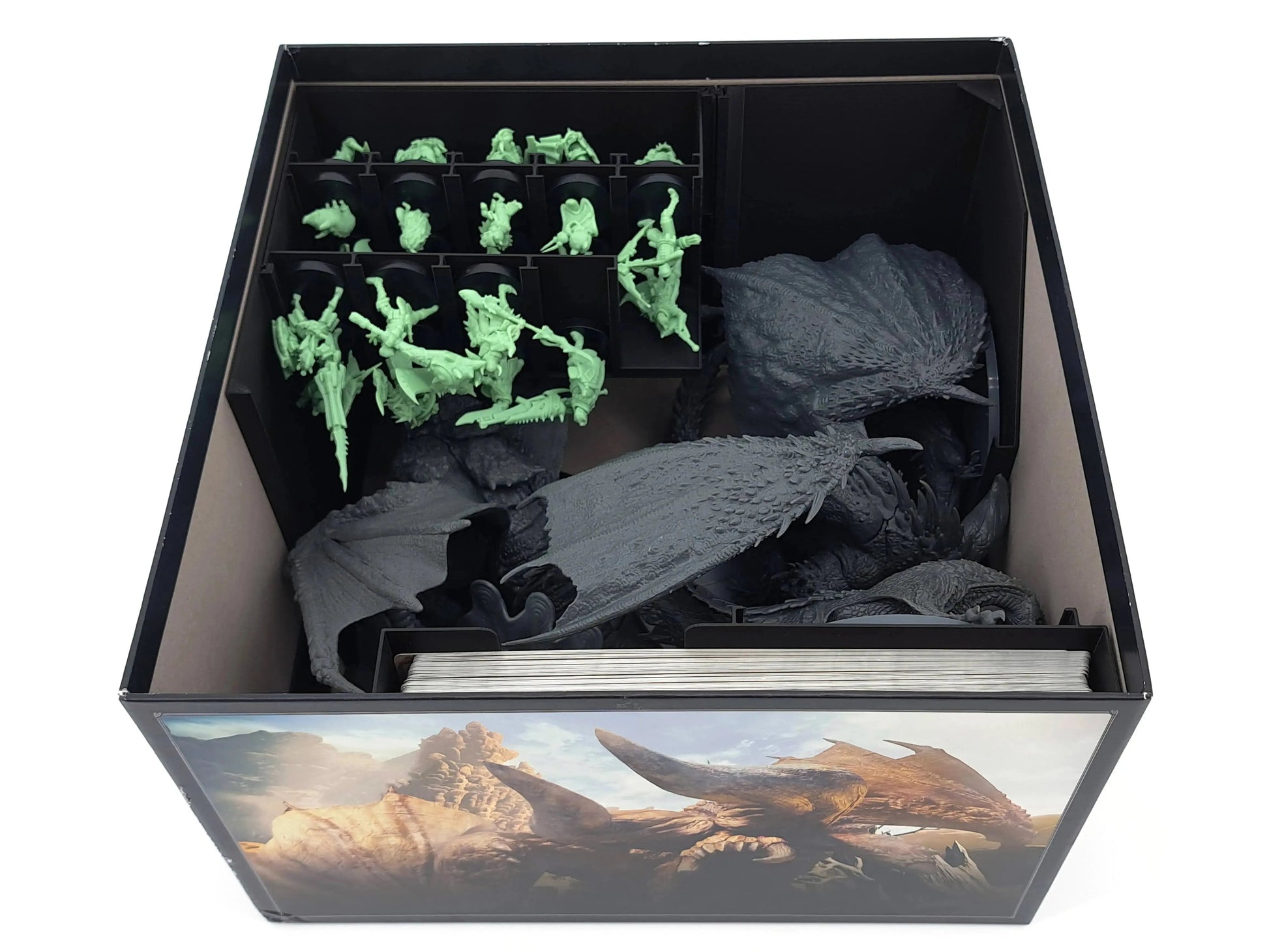 monster hunter world board game card sleeves Monster Hunter World - Board Game Insert
