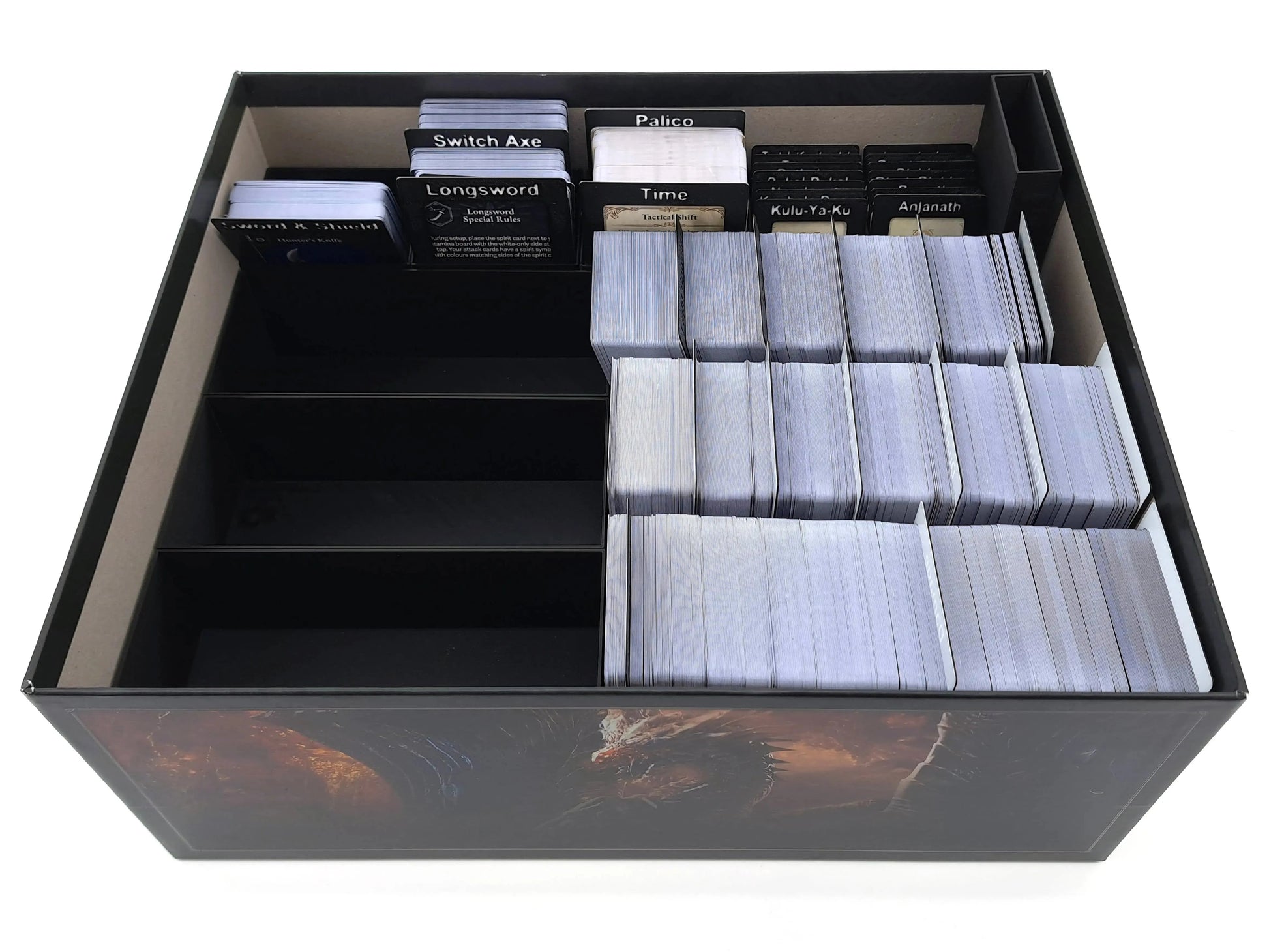 monster hunter world board game card sleeves Monster Hunter World - Board Game Insert