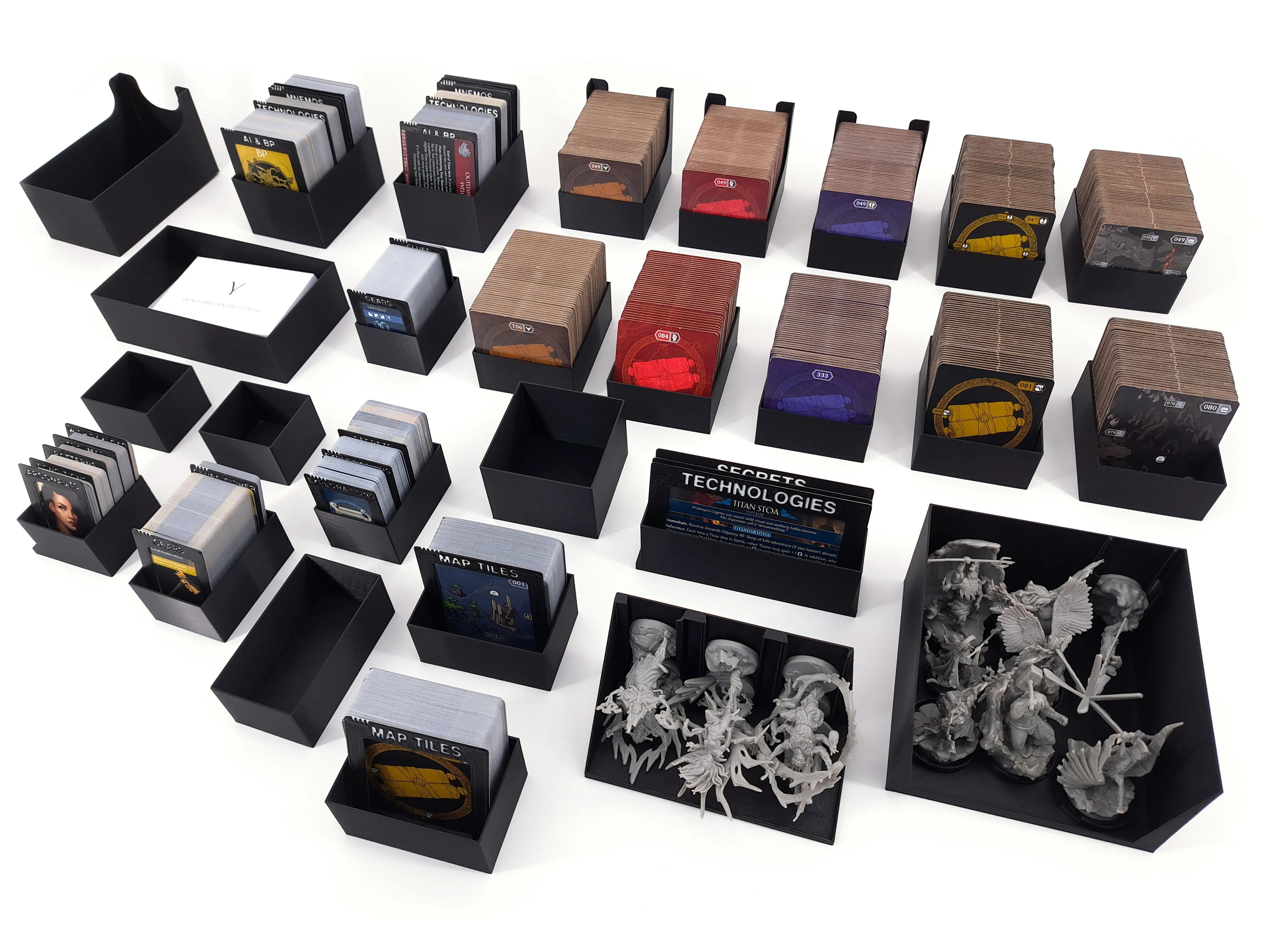 Aeon Trespass: Odyssey - Board Game Insert - STL-FILES ONLY