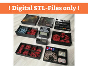 Resident Evil 2 - Board Game Insert - STL-FILES ONLY