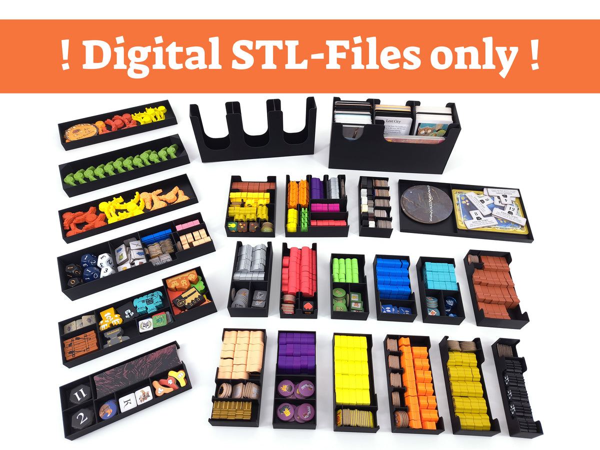Root - Board Game Insert - STL-FILES ONLY