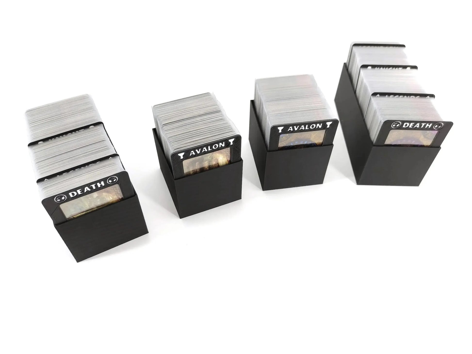 Space-saving Tainted Grail card holder insert by Tinkering Paws, 3D printed board game accessory for fast setup, easy clean-up, organized storage, no assembly required