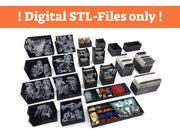 Tainted Grail: Kings of Ruin - Board Game Insert - STL-FILES ONLY