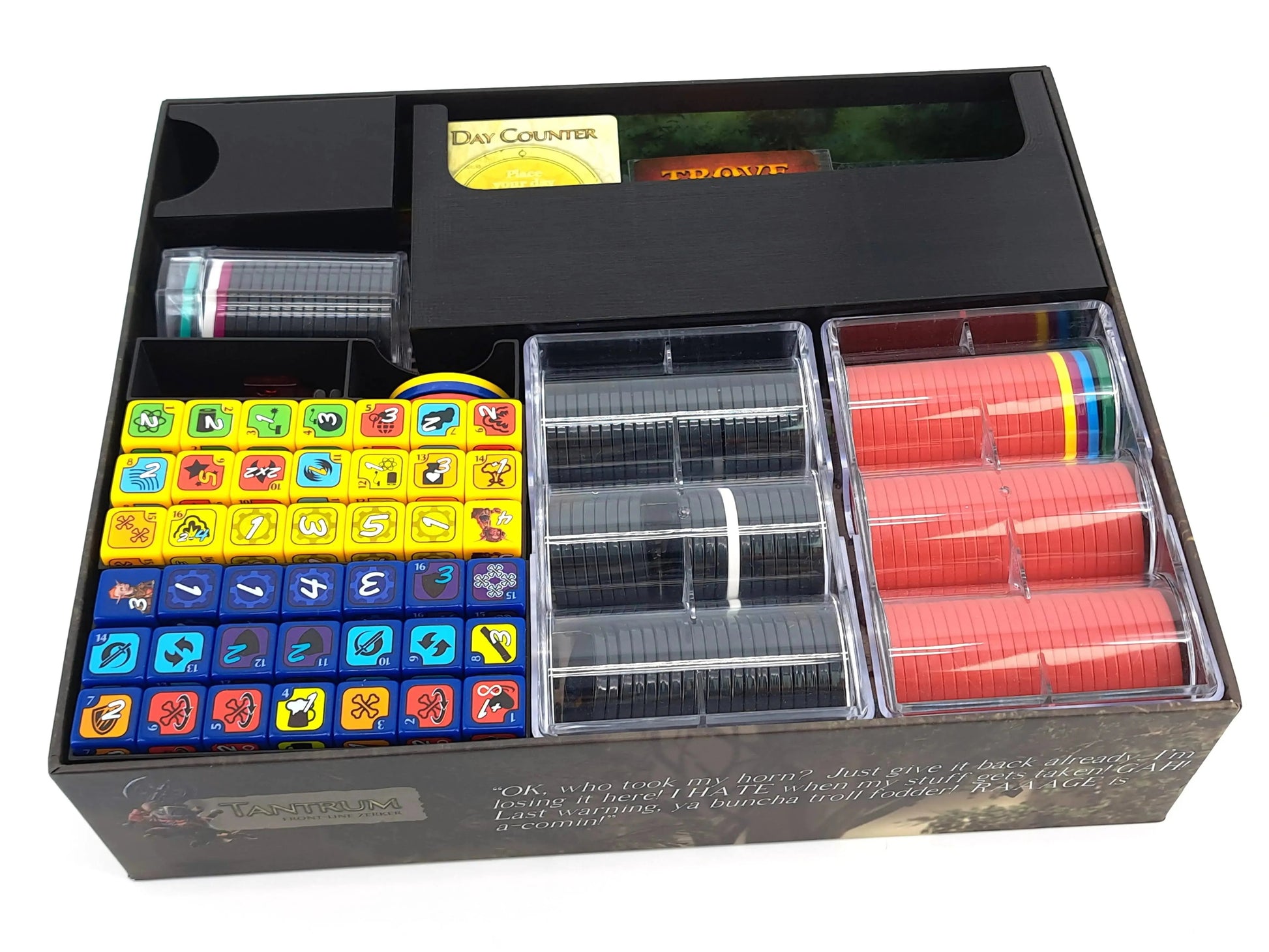 Too Many Bones - Base Game - Board Game Insert Tinkering Paws