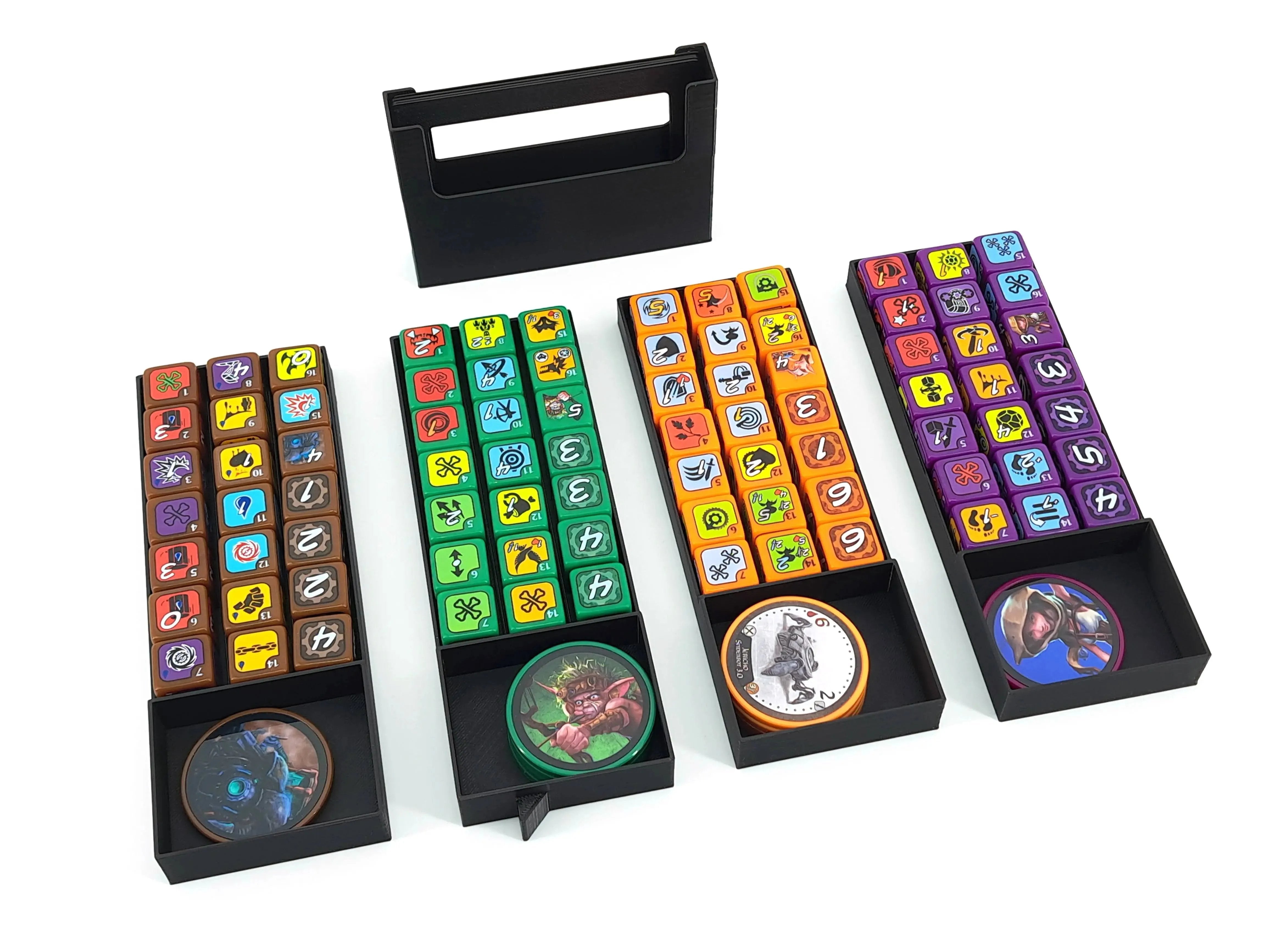 Too Many Bones - Gearlocs - Board Game Insert Tinkering Paws