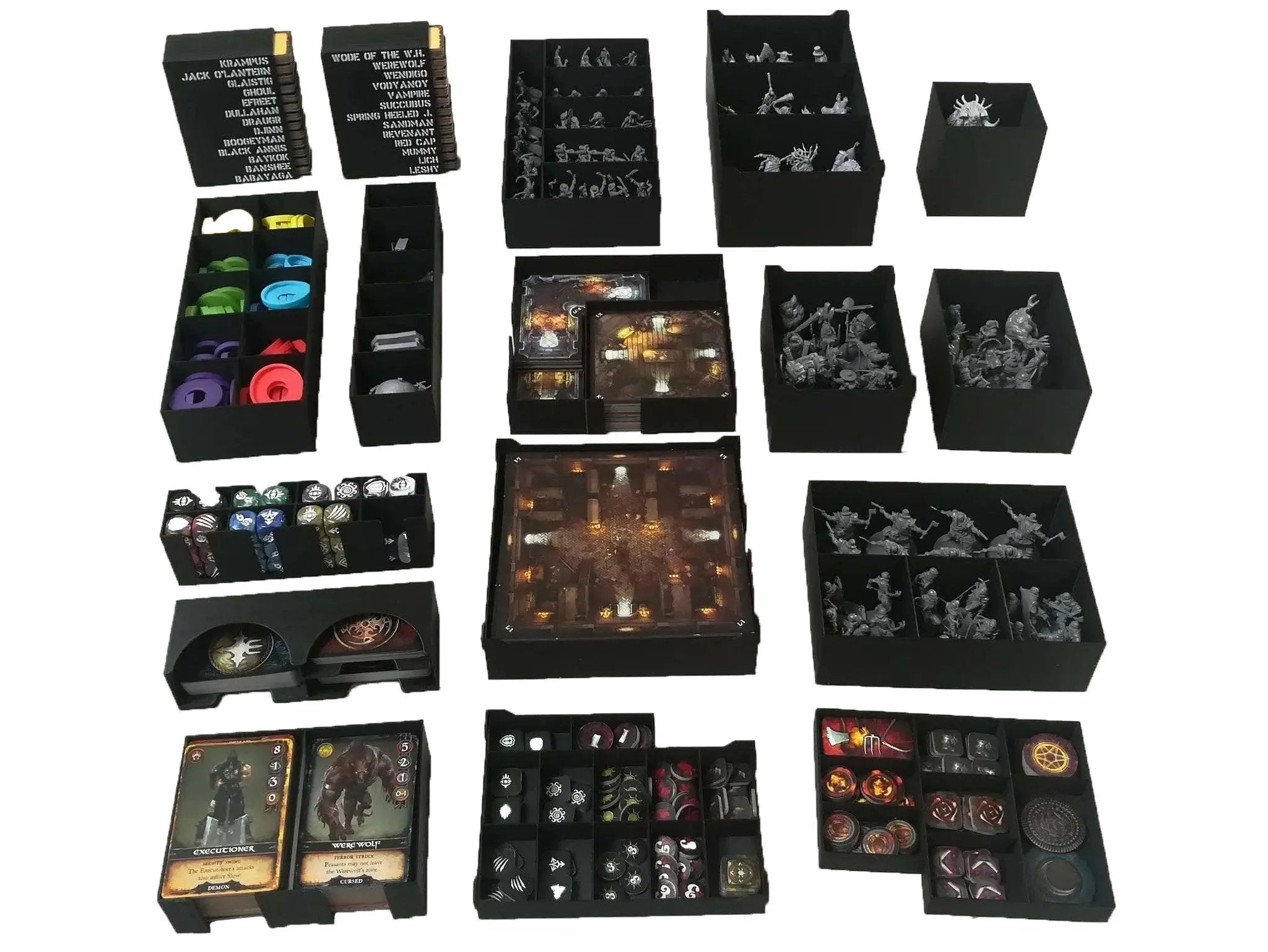 Village Attacks - Brettspiel-Einsatz