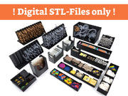 Zombicide: Black Plague - Board Game Insert - STL-FILES ONLY