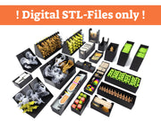 Zombicide: Green Horde - Board Game Insert - STL-FILES ONLY