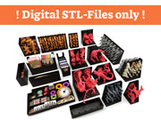 Zombicide: Undead Or Alive - Board Game Insert - STL-FILES ONLY